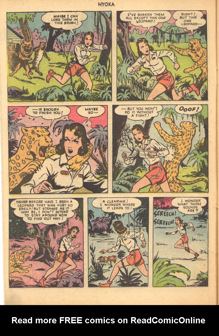 Read online Nyoka the Jungle Girl (1945) comic -  Issue #39 - 12