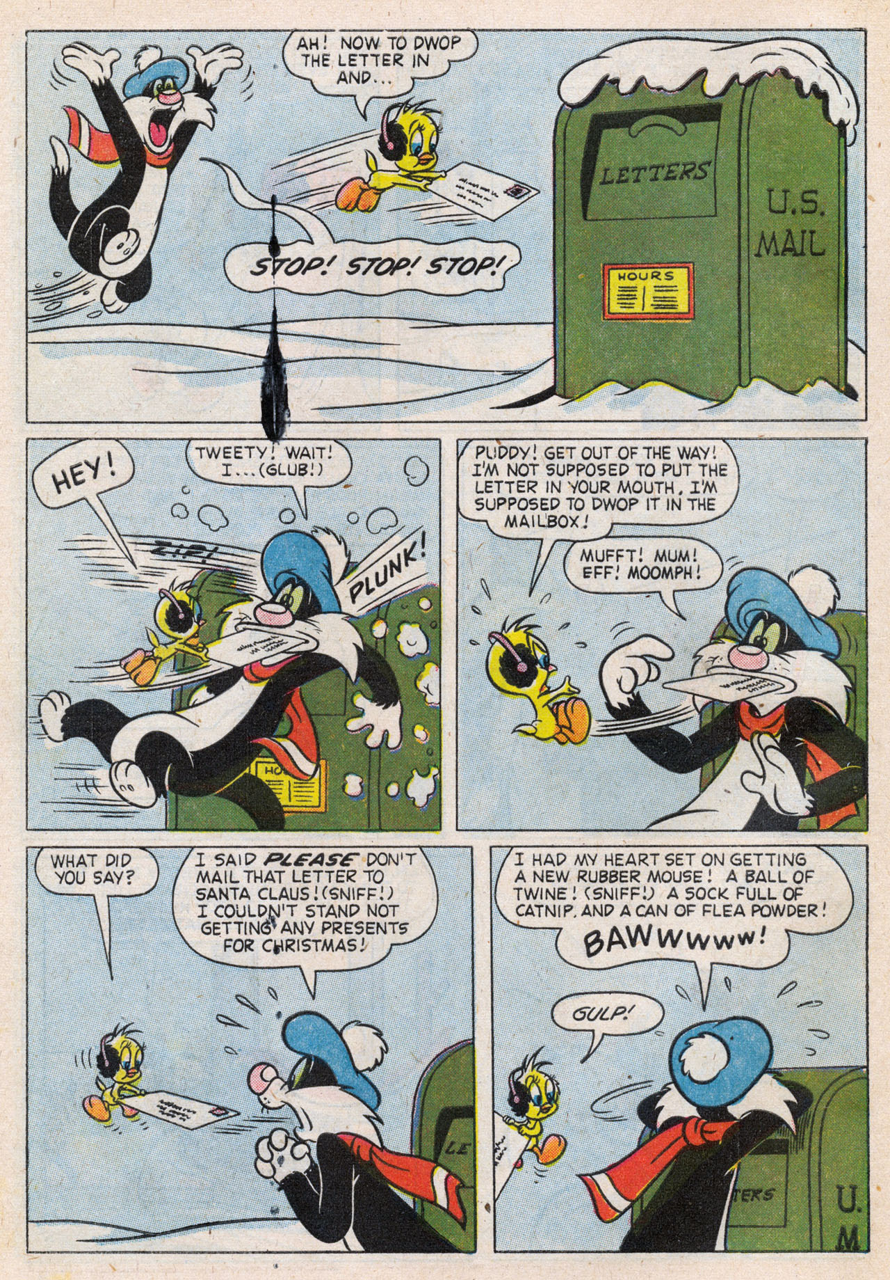 Read online Bugs Bunny's Christmas Funnies comic -  Issue # TPB 9 - 38