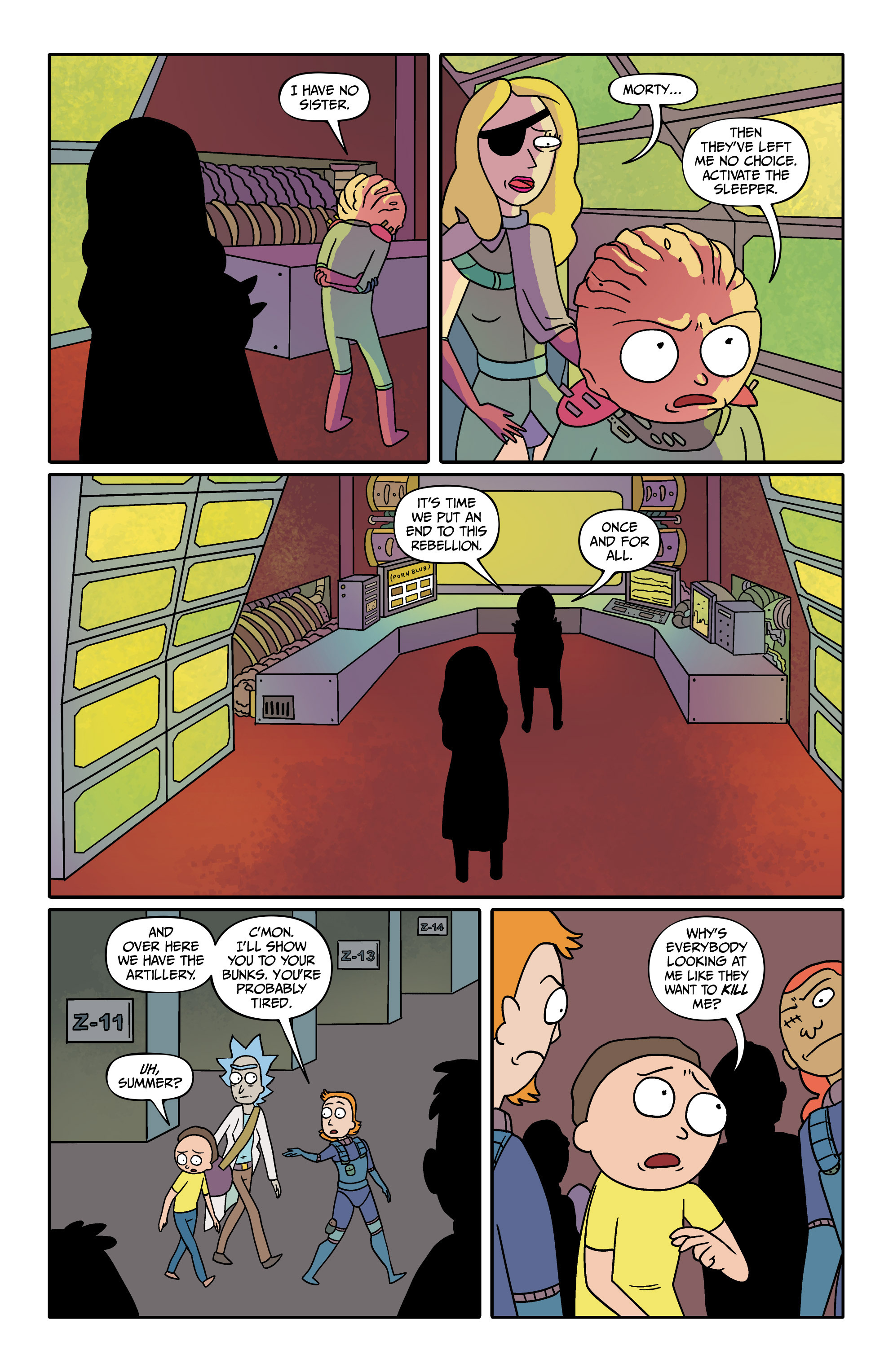 Read online Rick and Morty comic - Issue #9