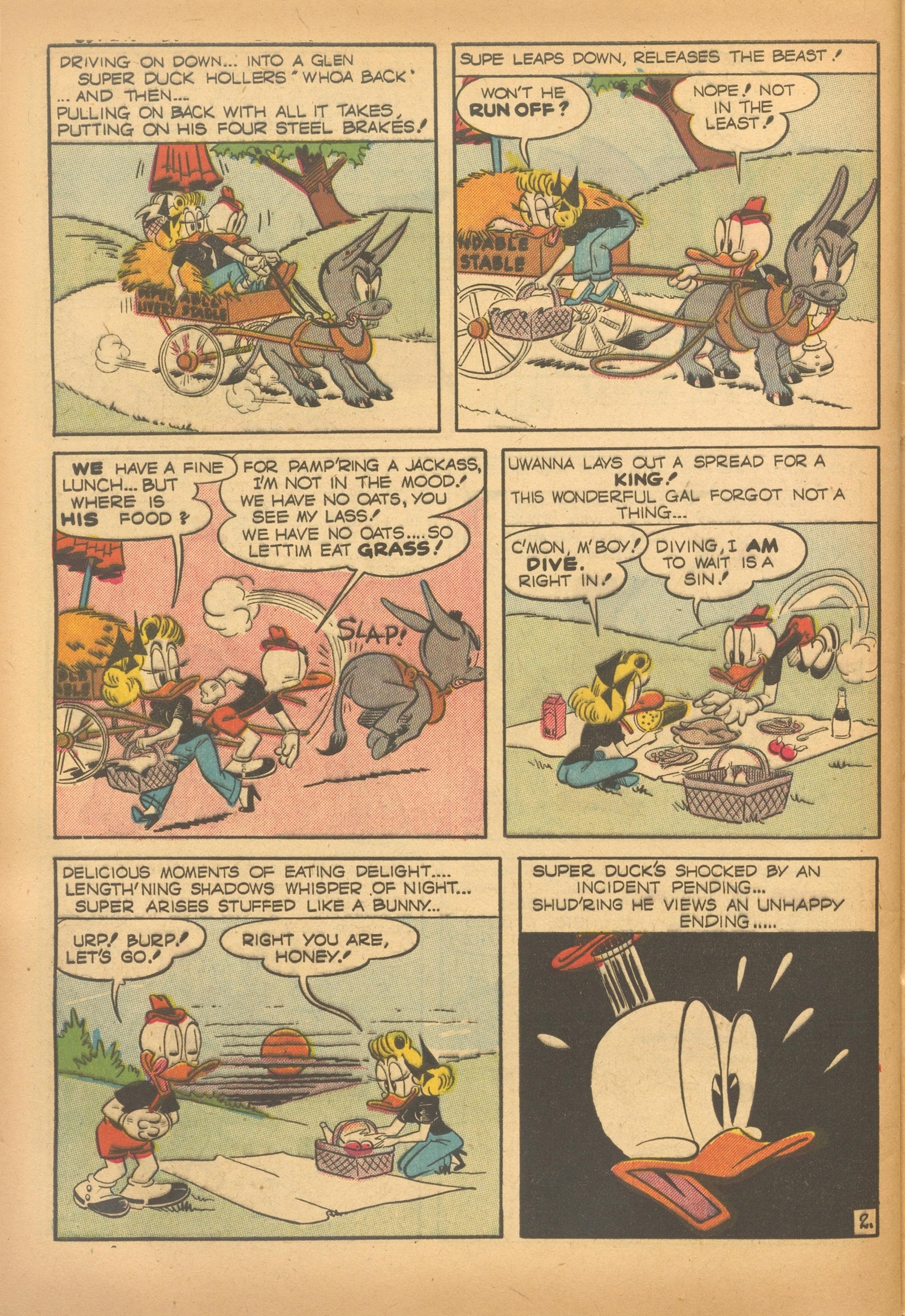 Read online Super Duck Comics comic -  Issue #30 - 48