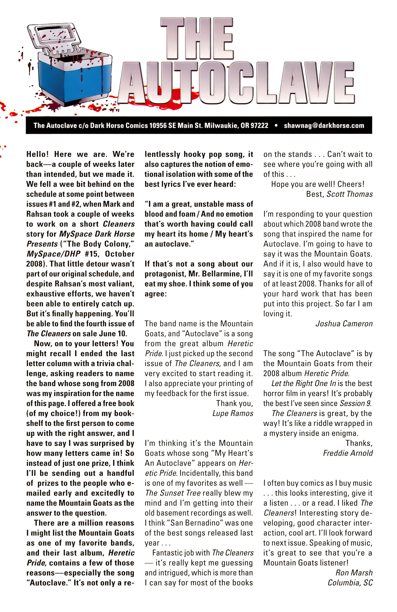 Read online The Cleaners comic -  Issue #3 - 31