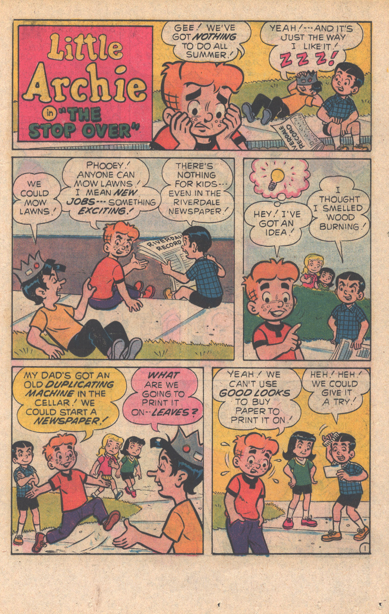 Read online The Adventures of Little Archie comic -  Issue #99 - 13