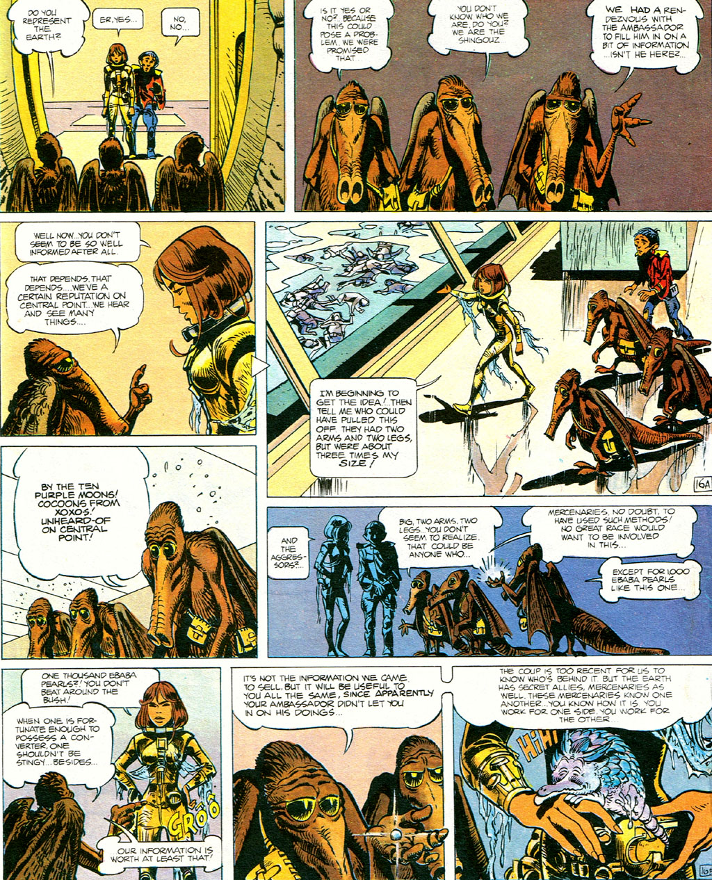 Read online Valerian and Laureline comic -  Issue #6 - 18
