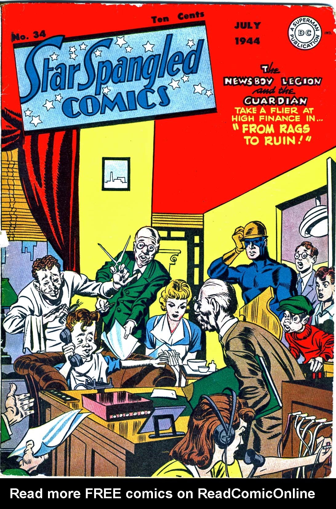 Read online Star Spangled Comics comic -  Issue #34 - 1