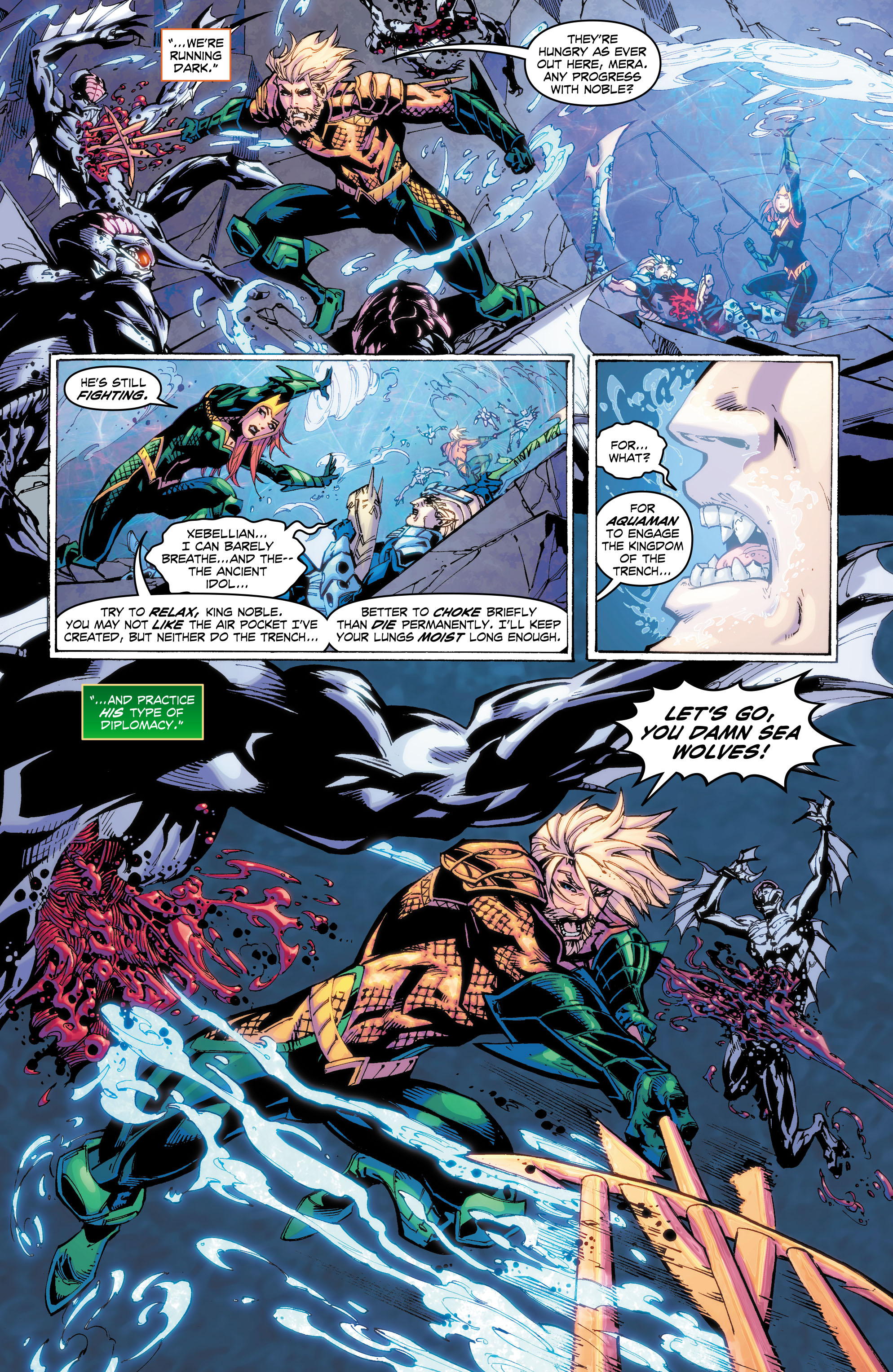 Read online Aquaman: Deep Dives comic -  Issue #5 - 10