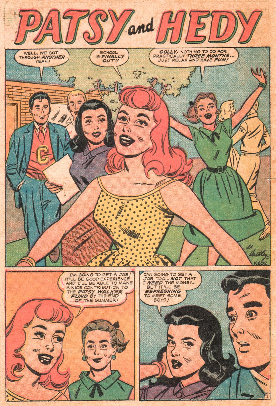 Read online Patsy and Hedy comic -  Issue #47 - 28