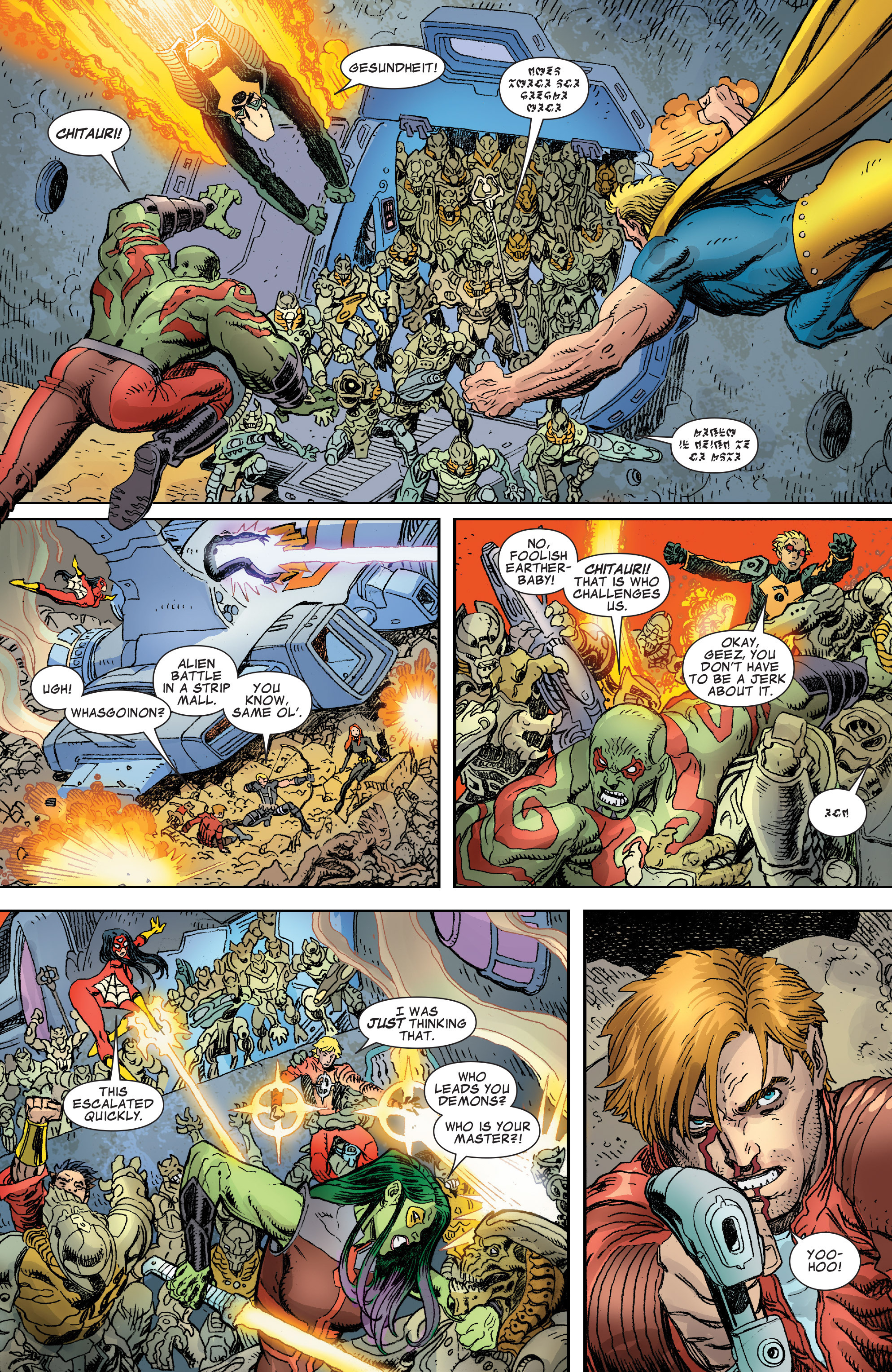 Read online Guardians Team-Up comic -  Issue #1 - 16