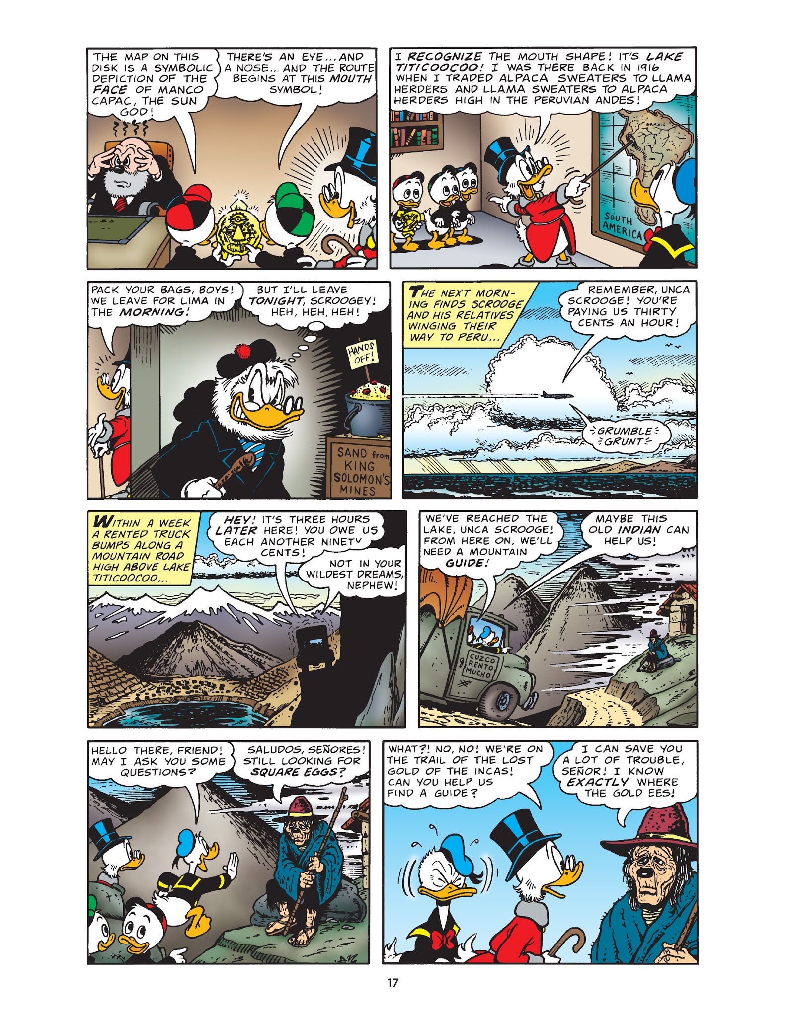 Read online Walt Disney Uncle Scrooge and Donald Duck: The Don Rosa Library comic -  Issue # TPB 1 (Part 1) - 18