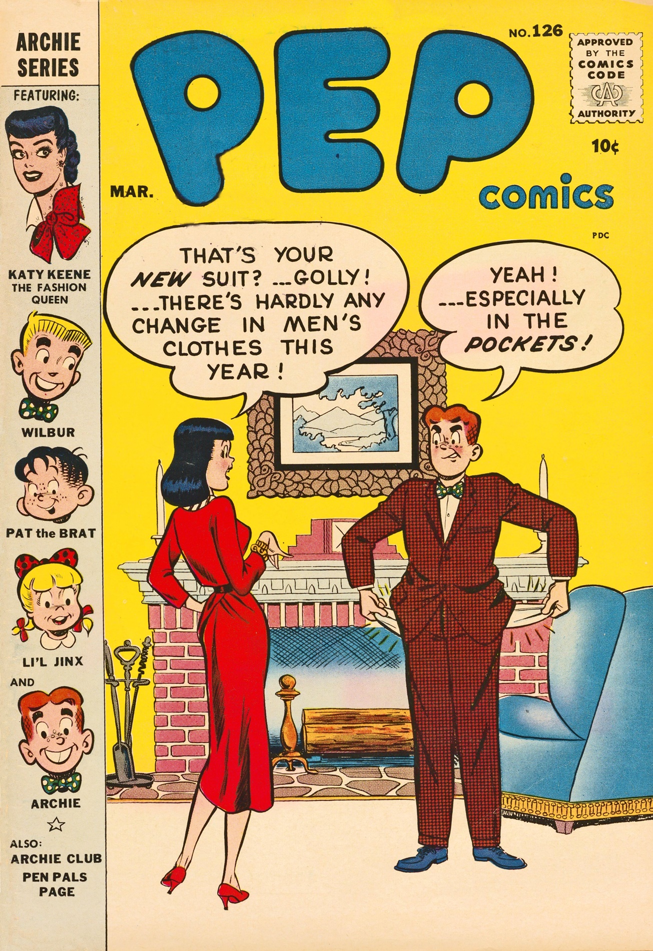 Read online Pep Comics comic -  Issue #126 - 1