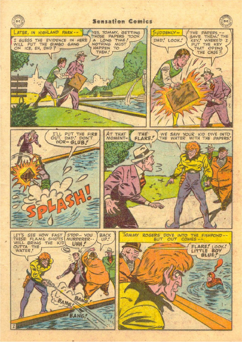 Read online Sensation (Mystery) Comics comic -  Issue #70 - 16