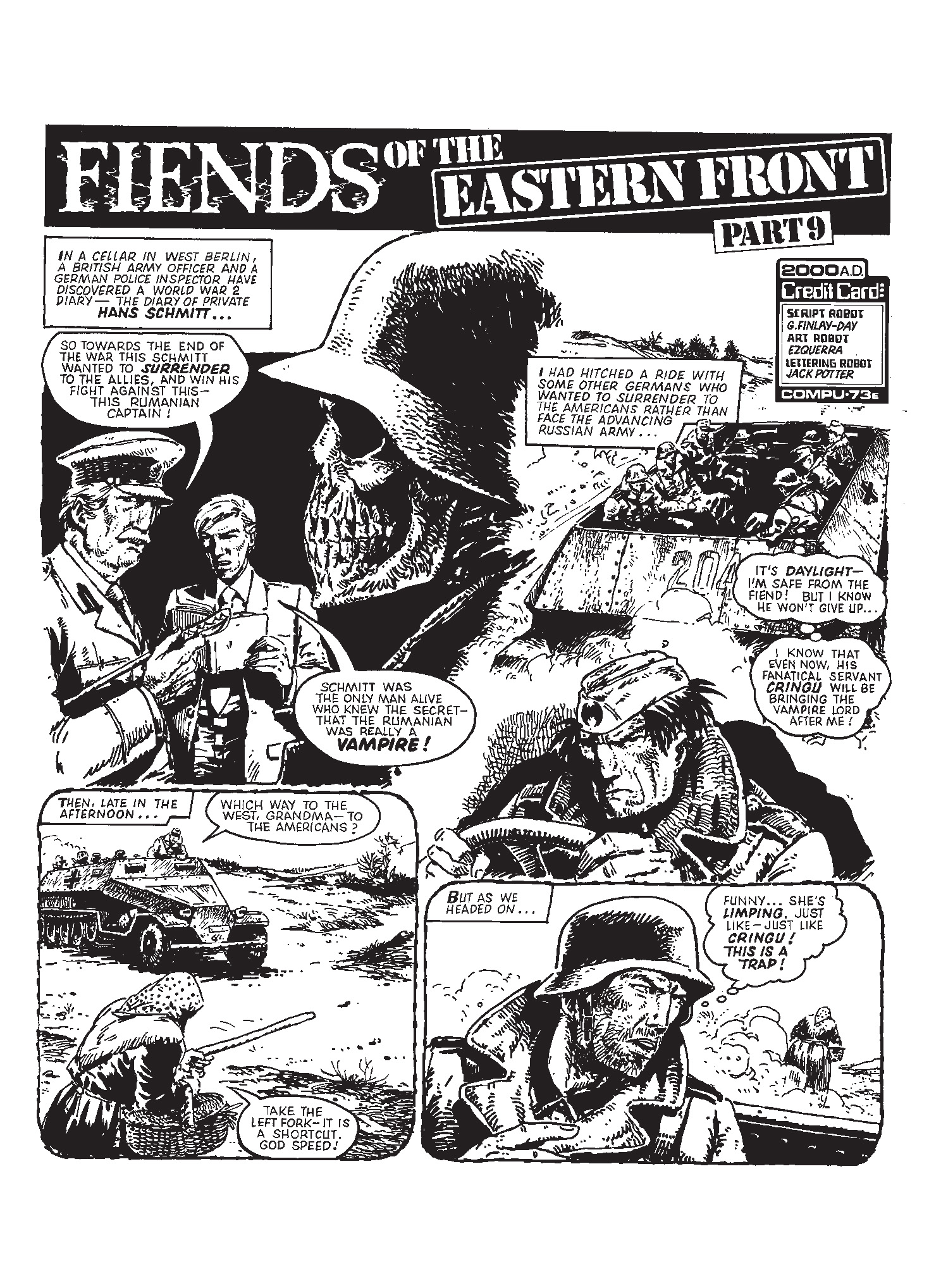Read online Fiends of the Eastern Front comic -  Issue # TPB - 42