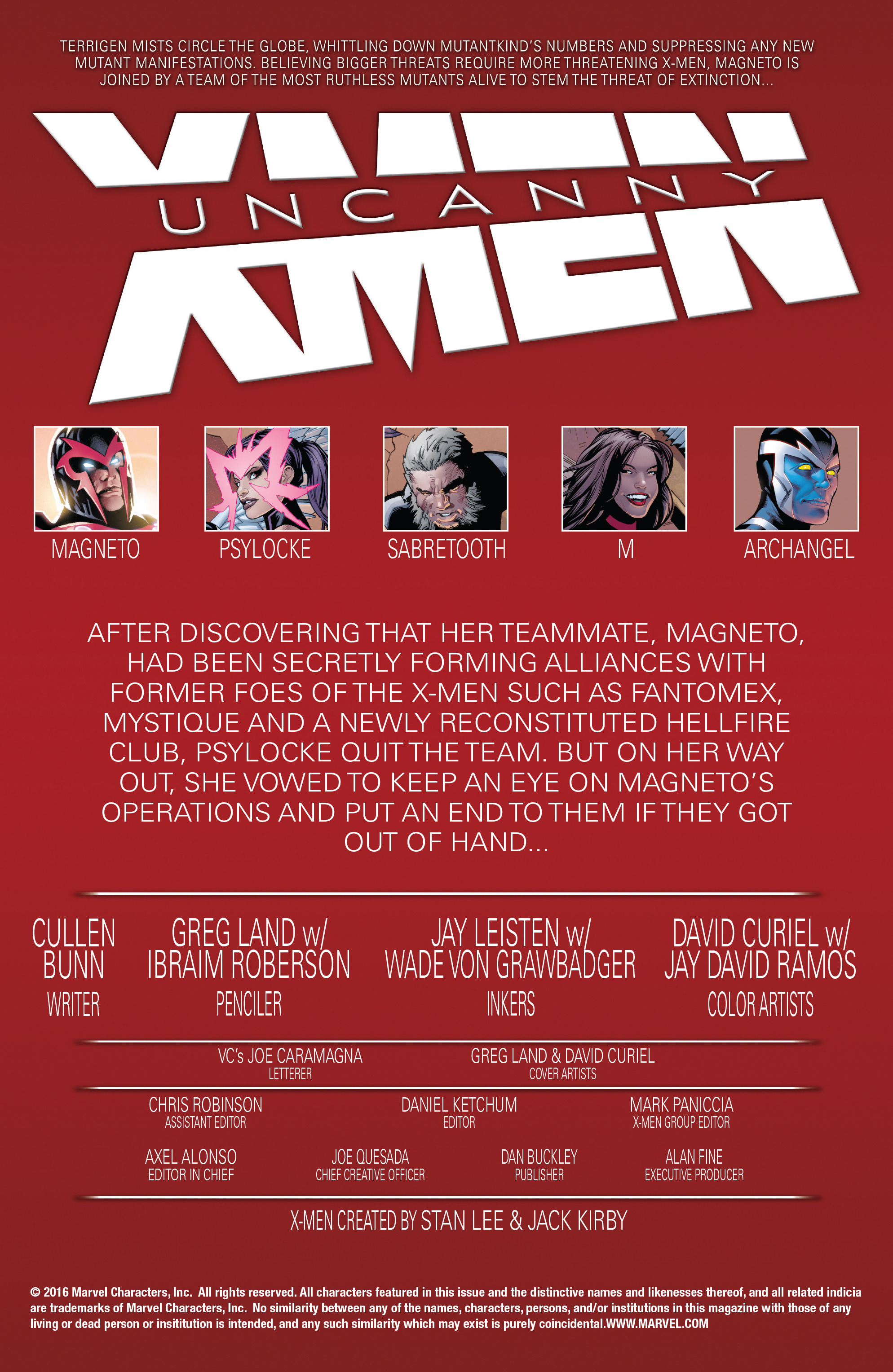 Read online Uncanny X-Men (2016) comic -  Issue #15 - 2