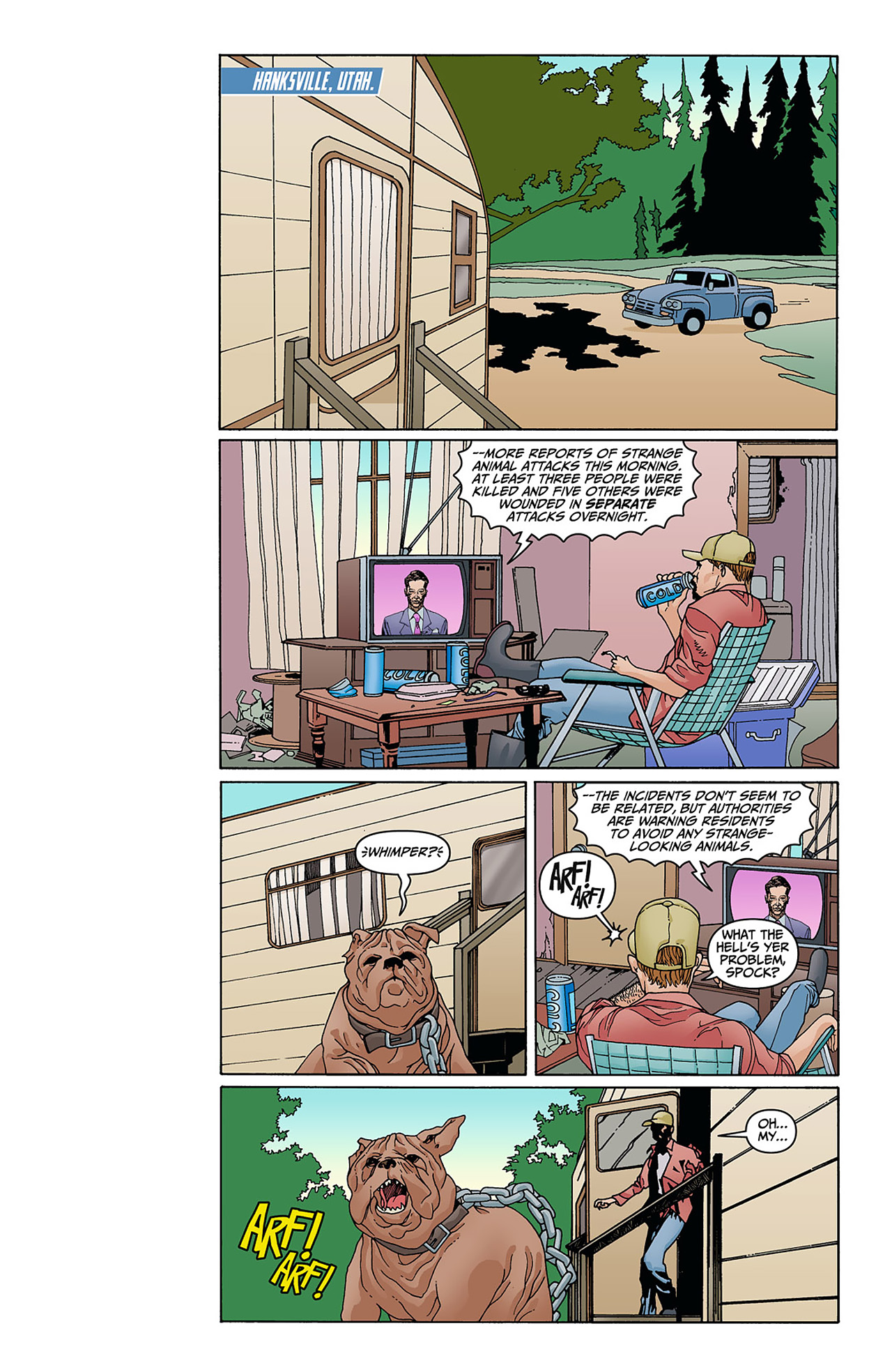 Read online Animal Man (2011) comic -  Issue #7 - 2