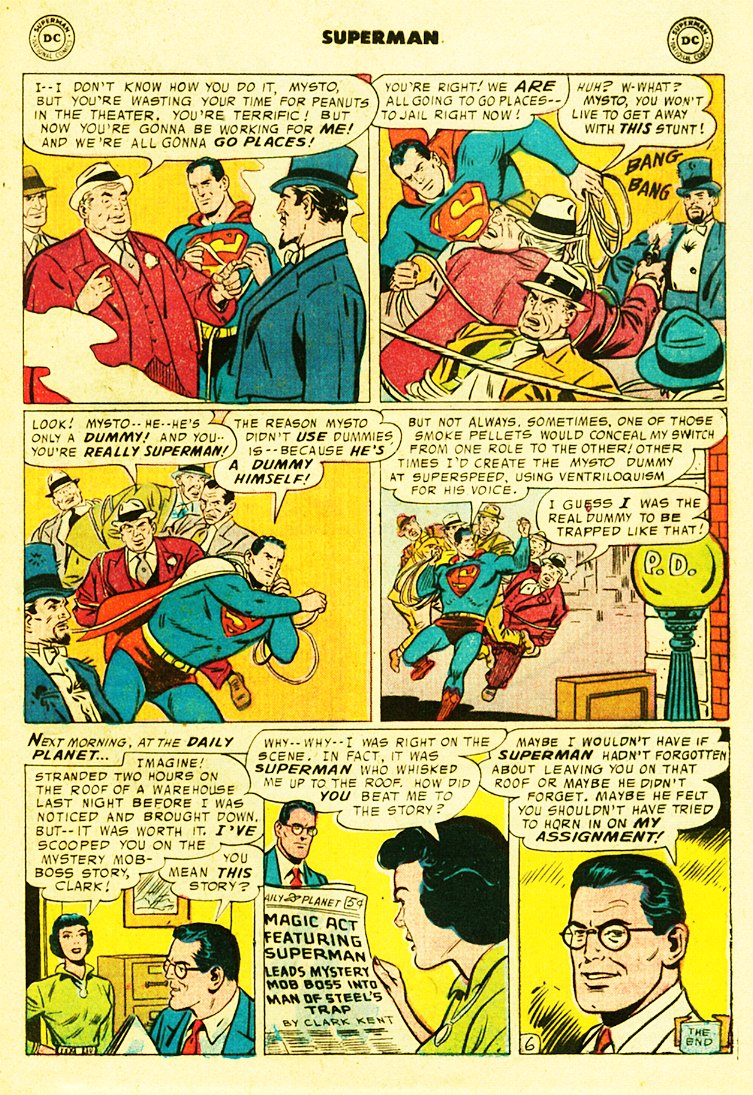 Read online Superman (1939) comic -  Issue #111 - 33