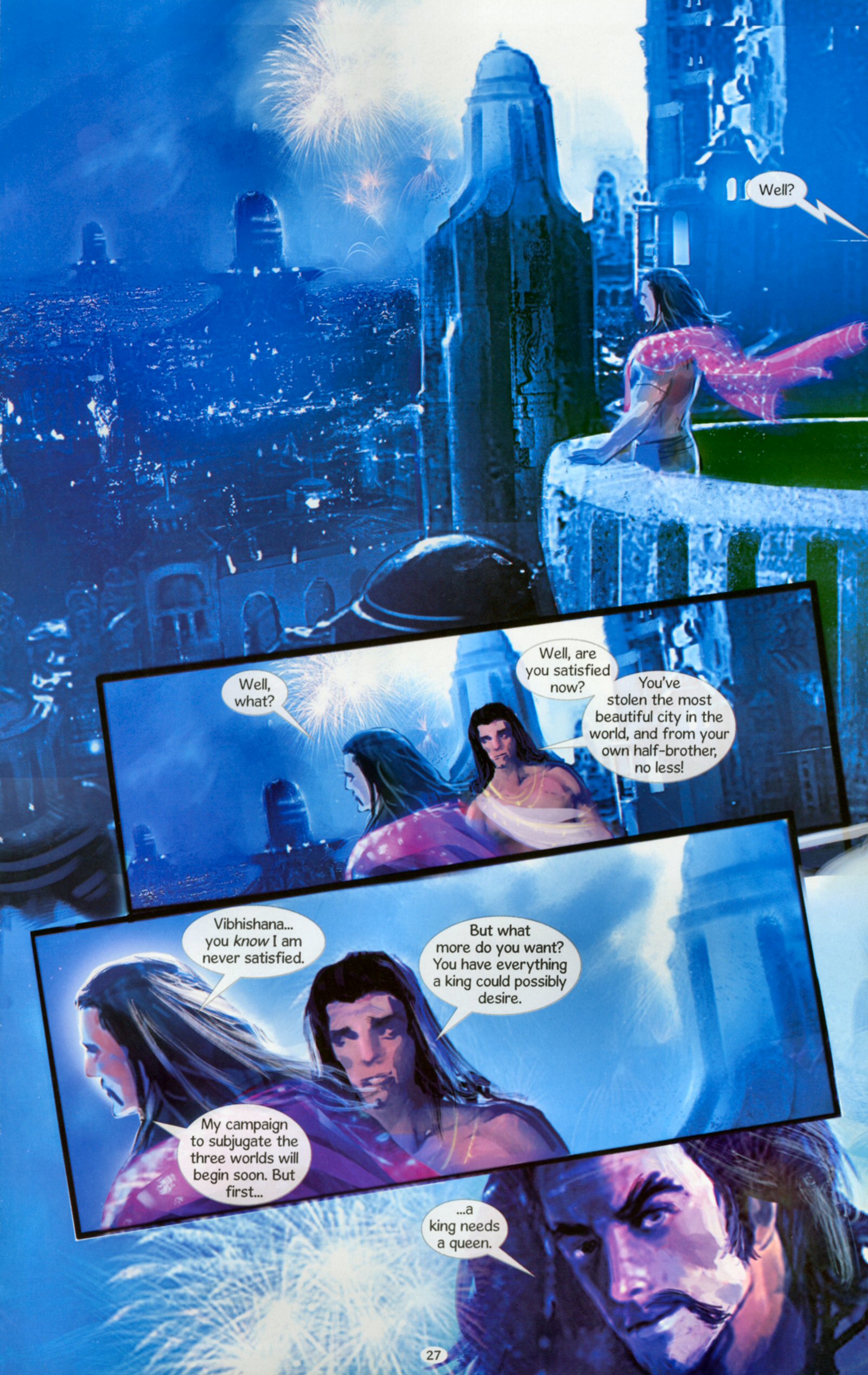Read online Ravana: Roar of the Demon King comic -  Issue # Full - 31