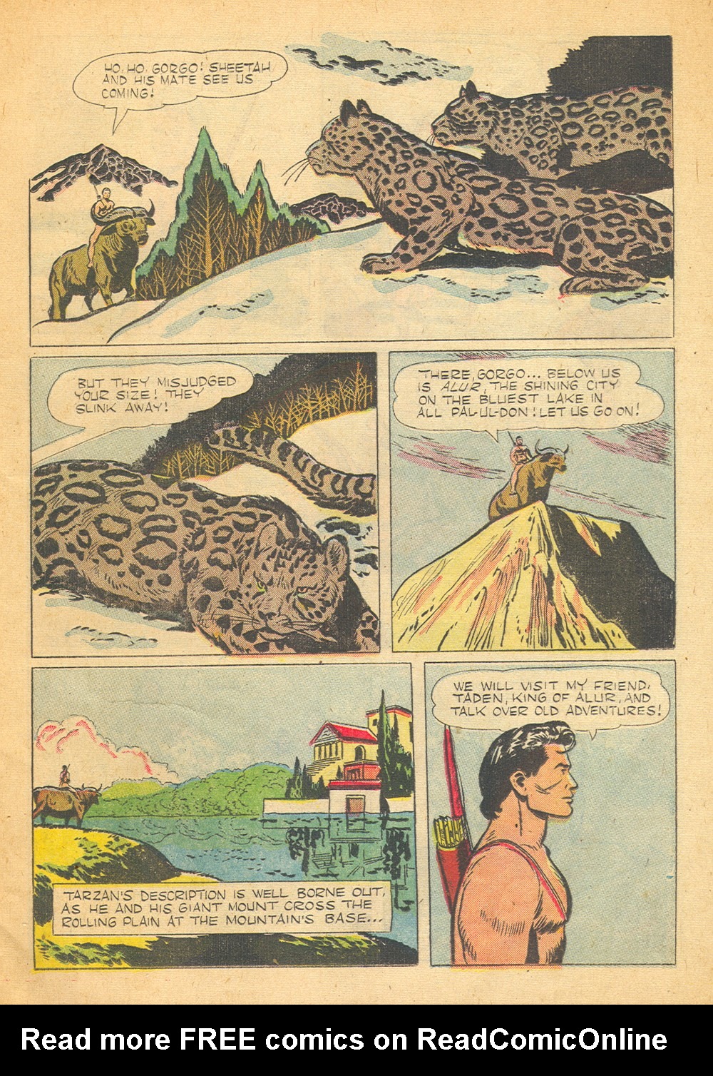 Read online Tarzan (1948) comic -  Issue #57 - 9