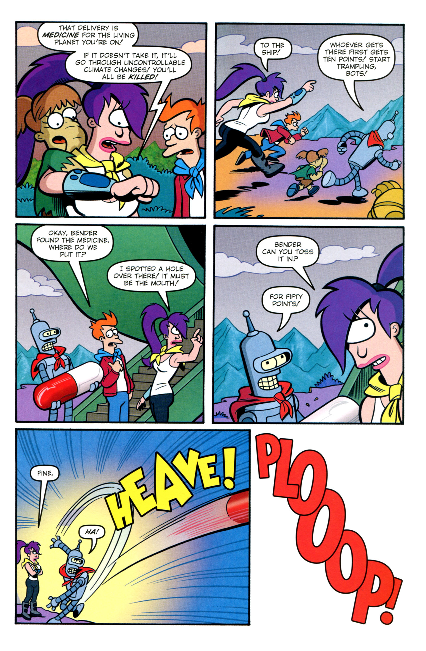 Read online Futurama Comics comic -  Issue #61 - 20