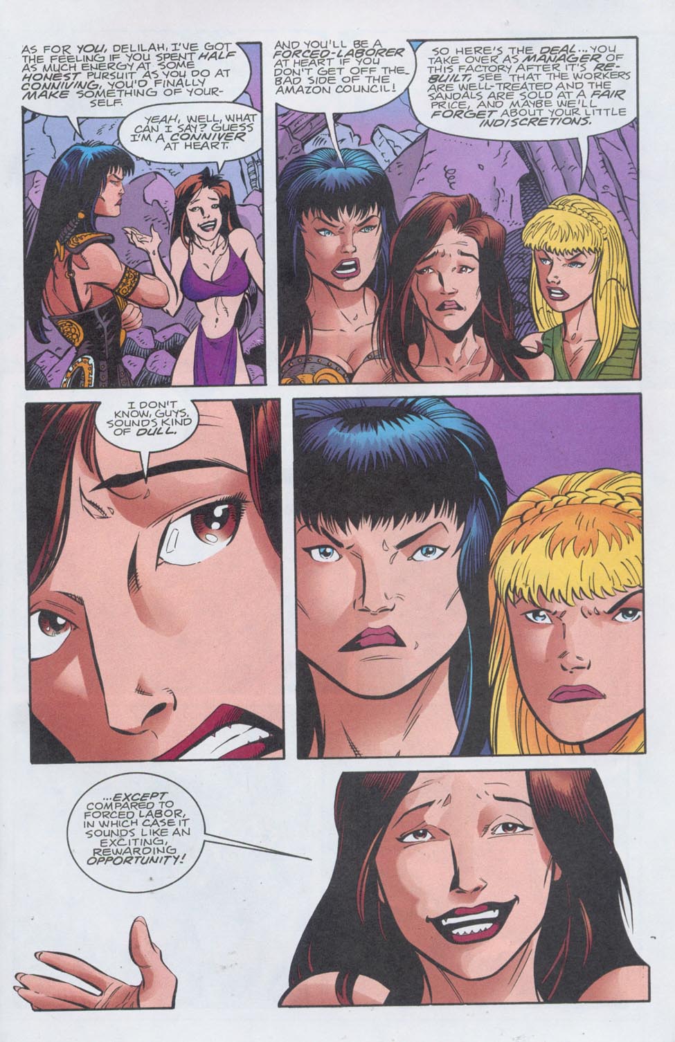 Read online Xena: Warrior Princess: And The Original Olympics comic -  Issue #3 - 22