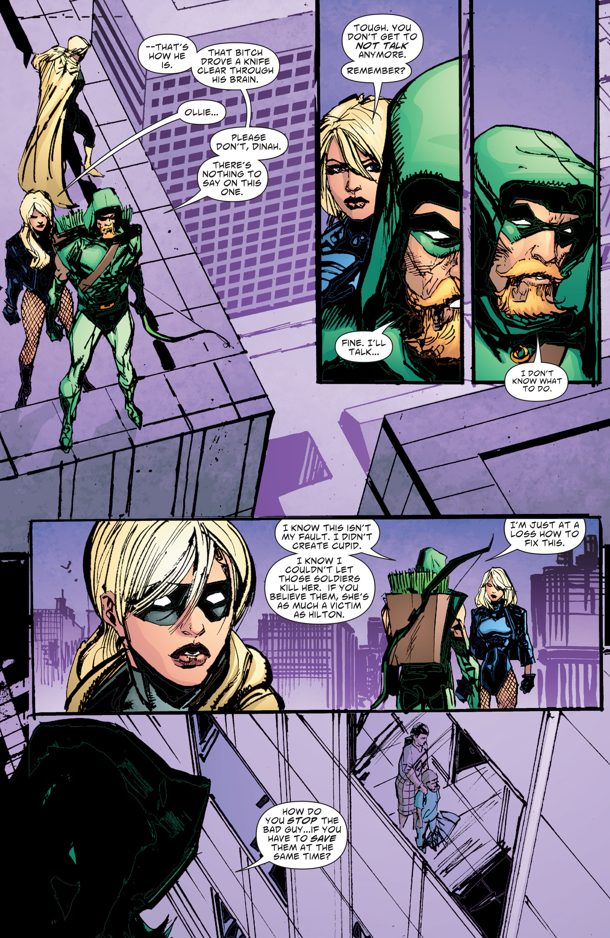 Read online Green Arrow/Black Canary comic -  Issue #29 - 5