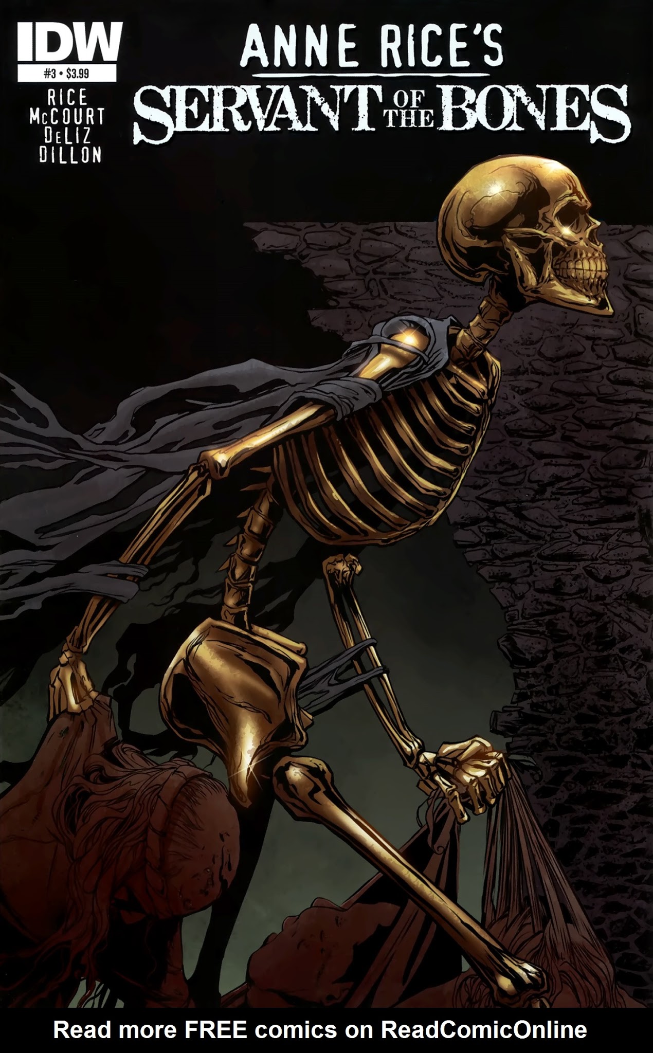 Read online Servant of the Bones comic -  Issue #3 - 1