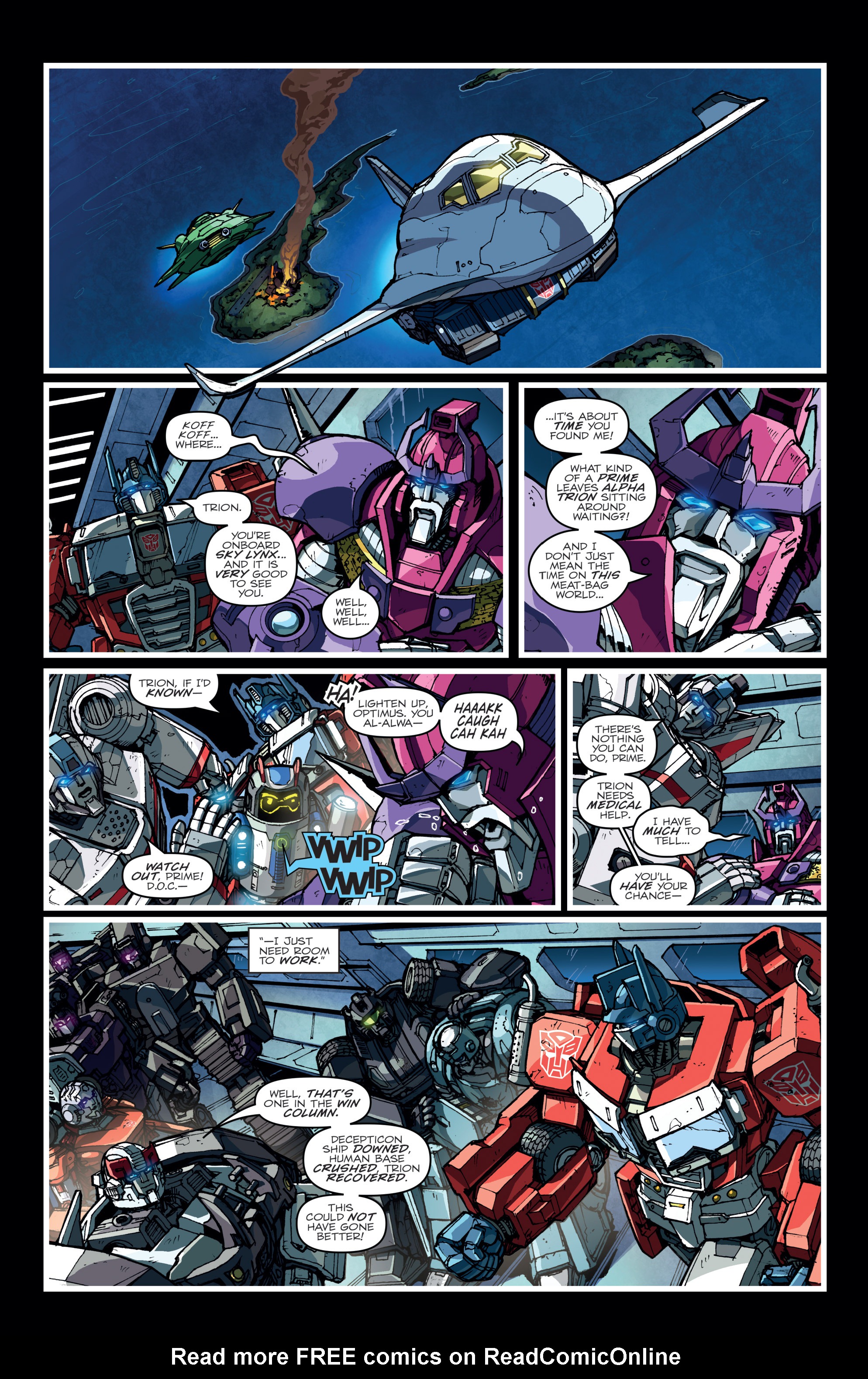 Read online Transformers: Robots In Disguise (2012) comic -  Issue #32 - 21