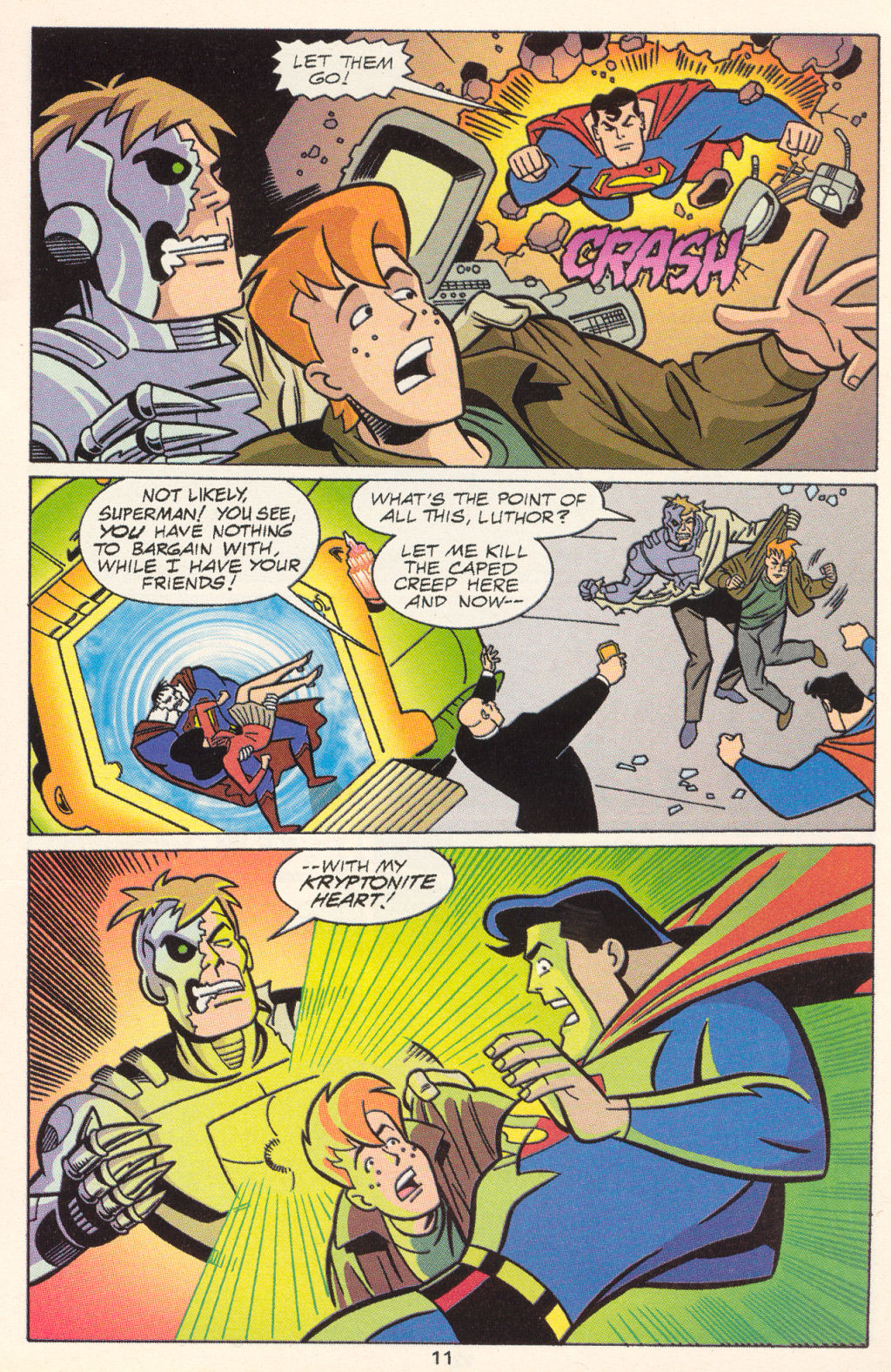Read online Superman Adventures comic -  Issue # _Special - Dimension of the Dark Shadows - 13