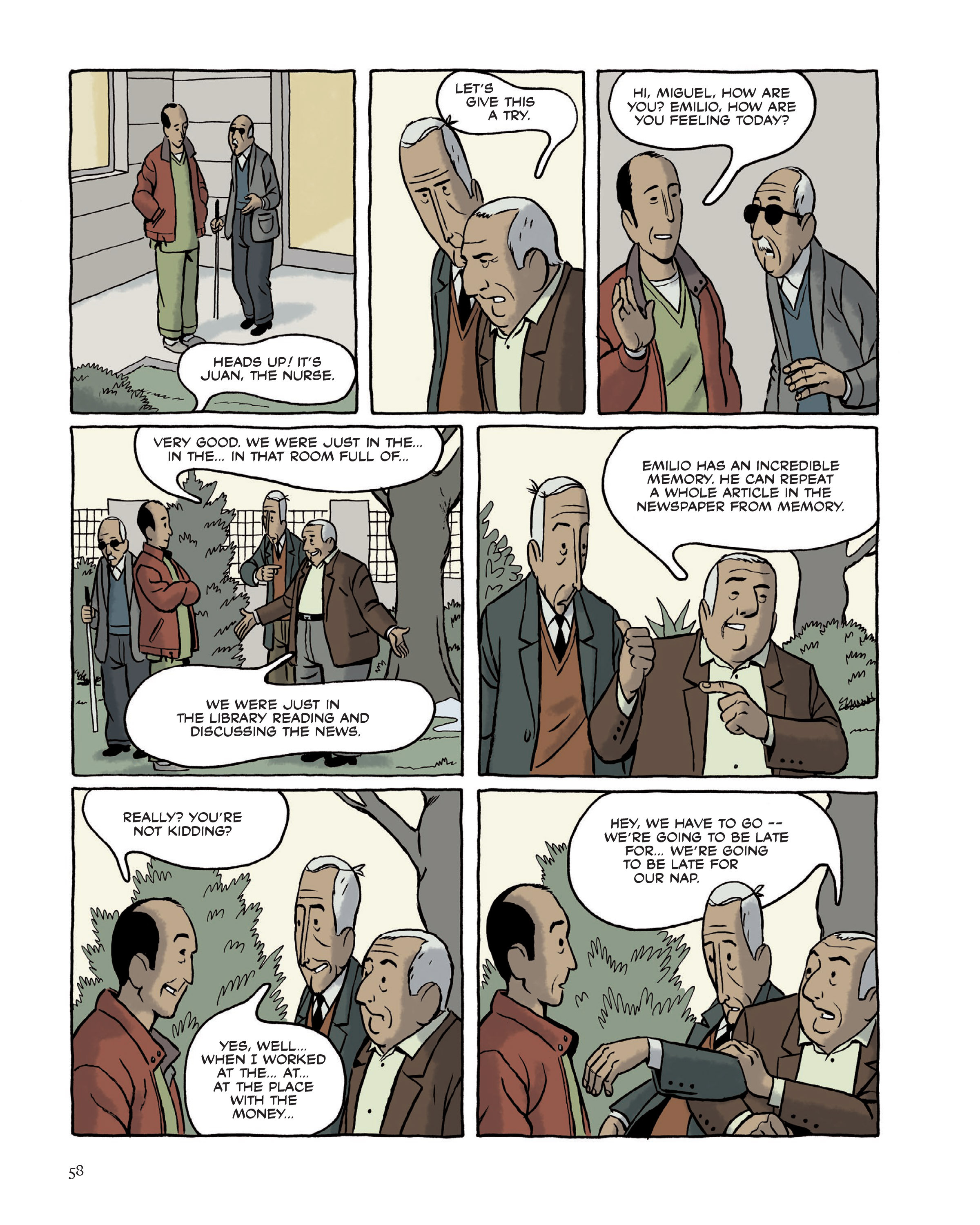 Read online Wrinkles comic -  Issue # TPB - 64