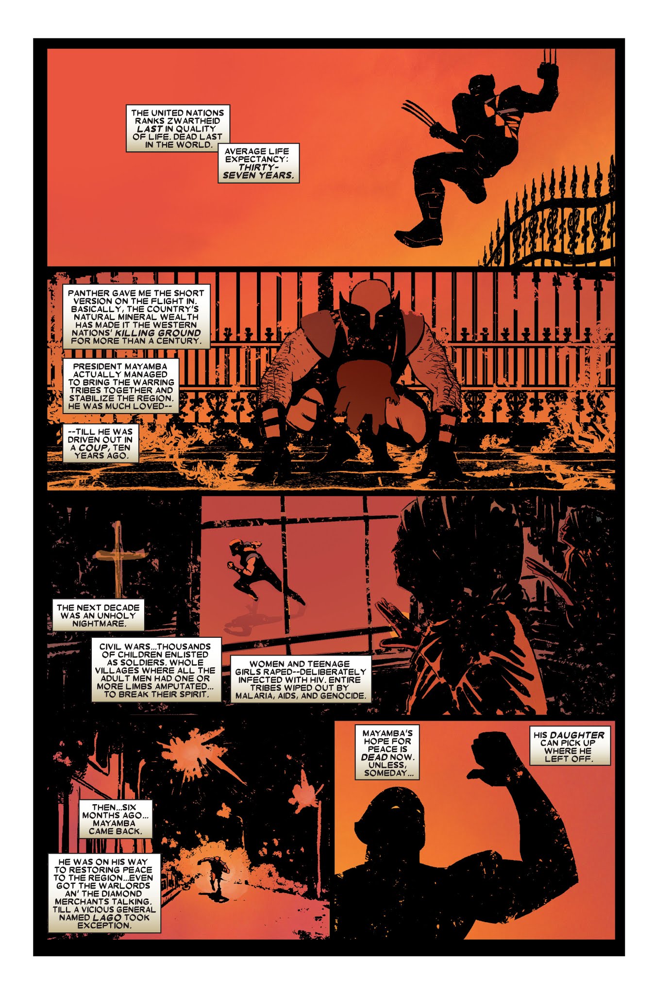 Read online Wolverine: Blood & Sorrow comic -  Issue # TPB - 25