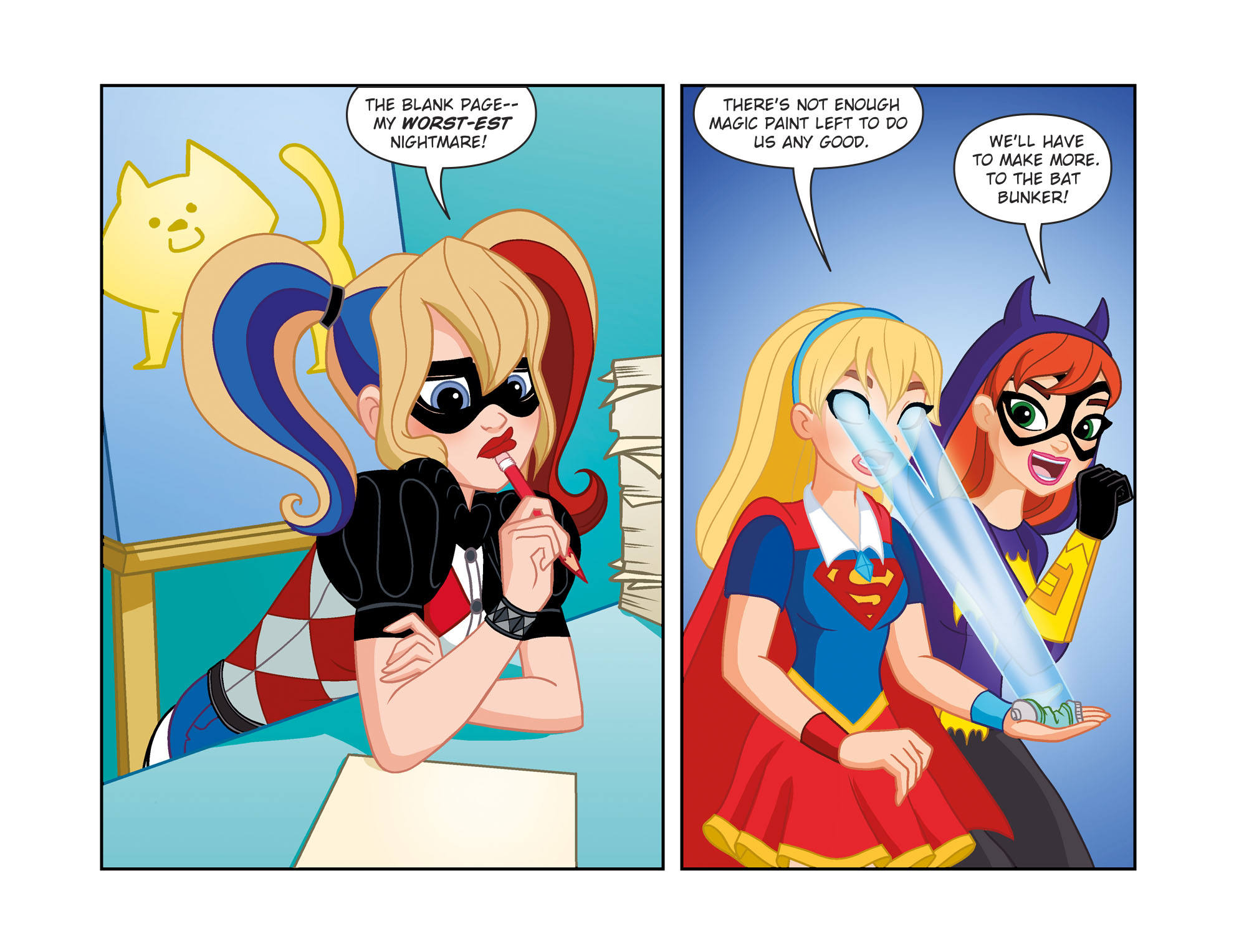 Read online DC Super Hero Girls: Out of the Bottle comic -  Issue #7 - 13
