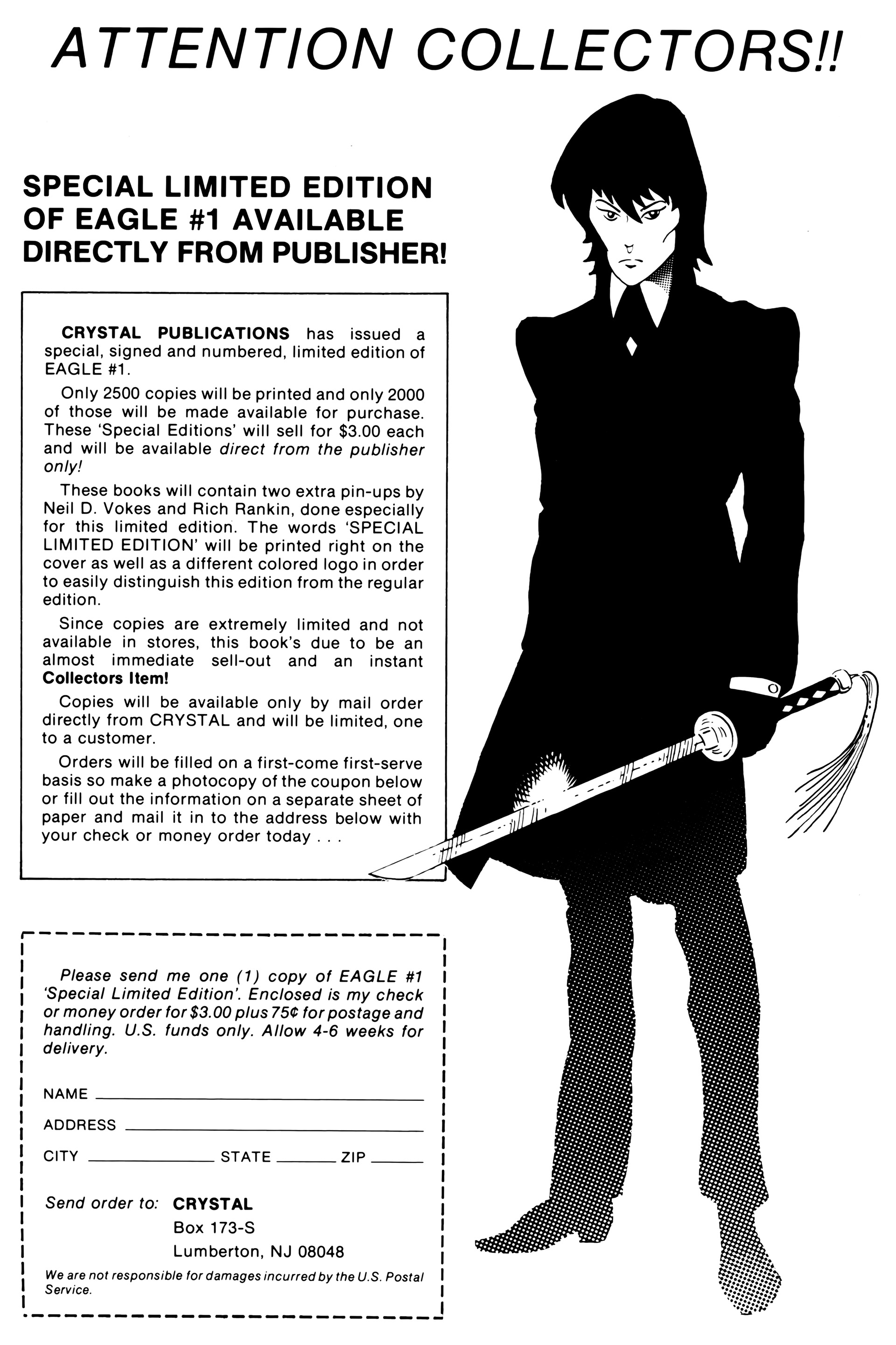 Read online Eagle comic -  Issue #1 - 2