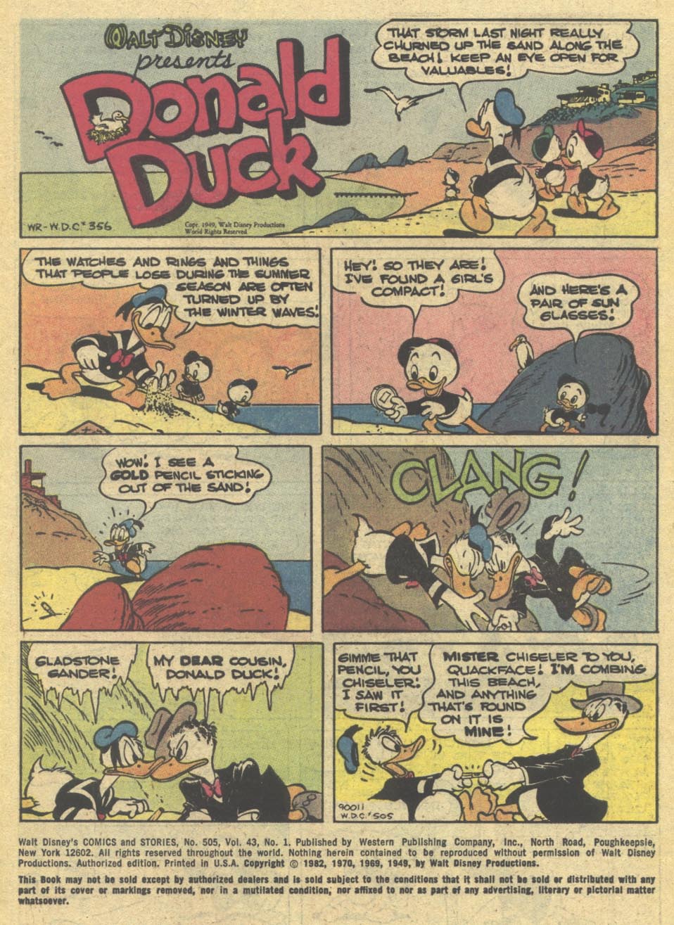 Read online Walt Disney's Comics and Stories comic -  Issue #505 - 3