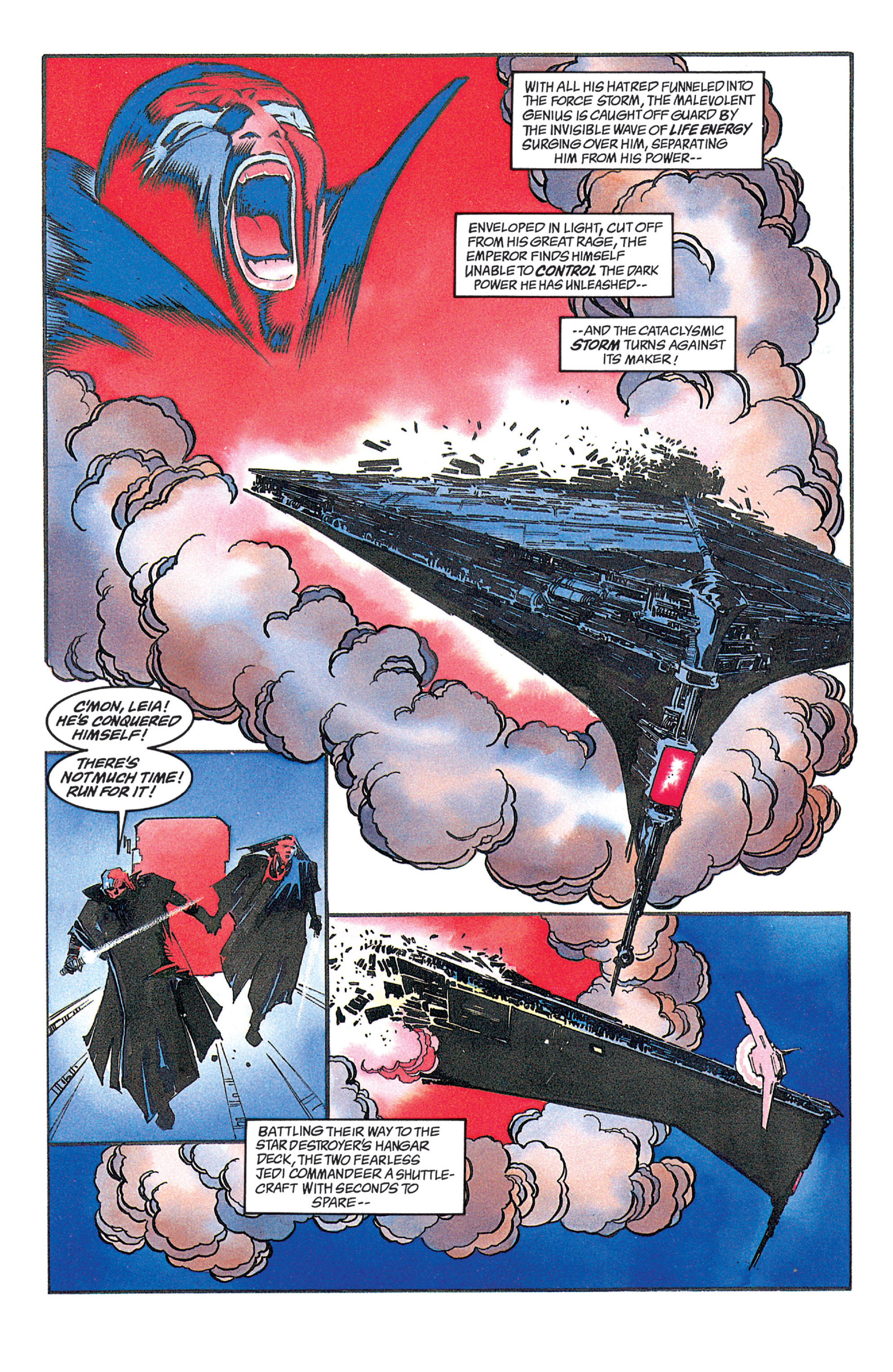 Read online Star Wars: Dark Empire Trilogy comic -  Issue # TPB (Part 2) - 54