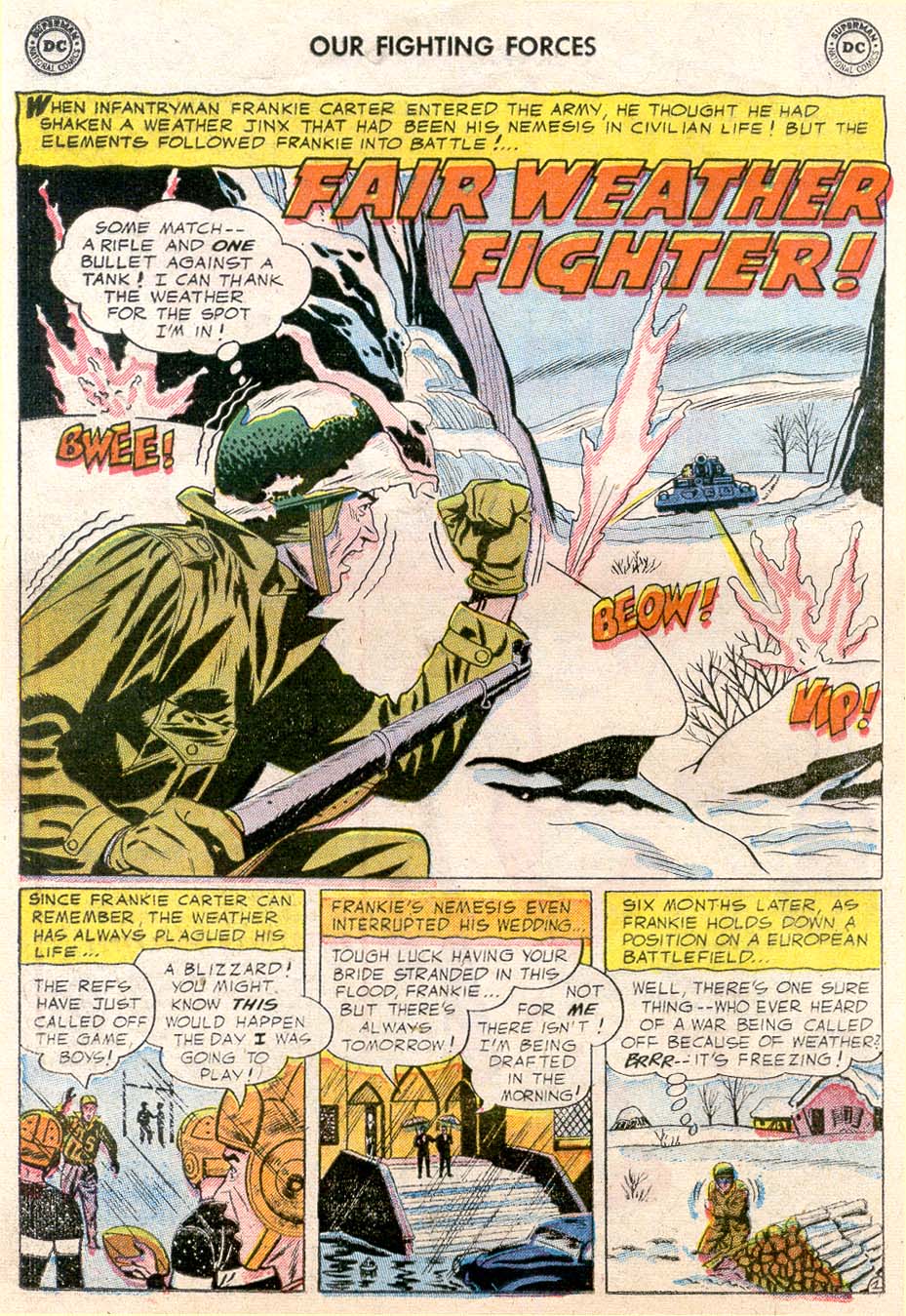 Read online Our Fighting Forces comic -  Issue #10 - 12