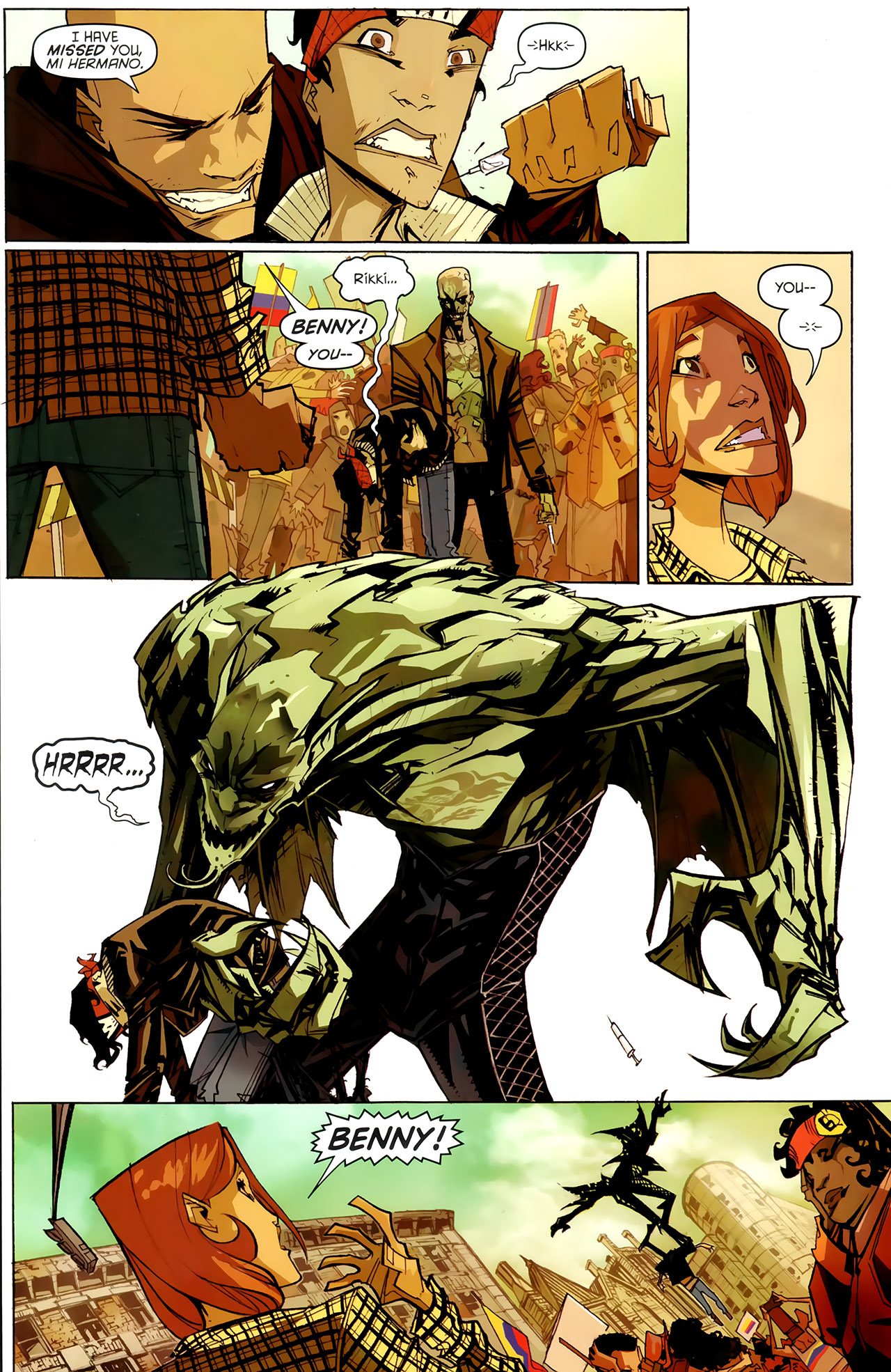 Read online Onslaught Unleashed comic -  Issue #1 - 9