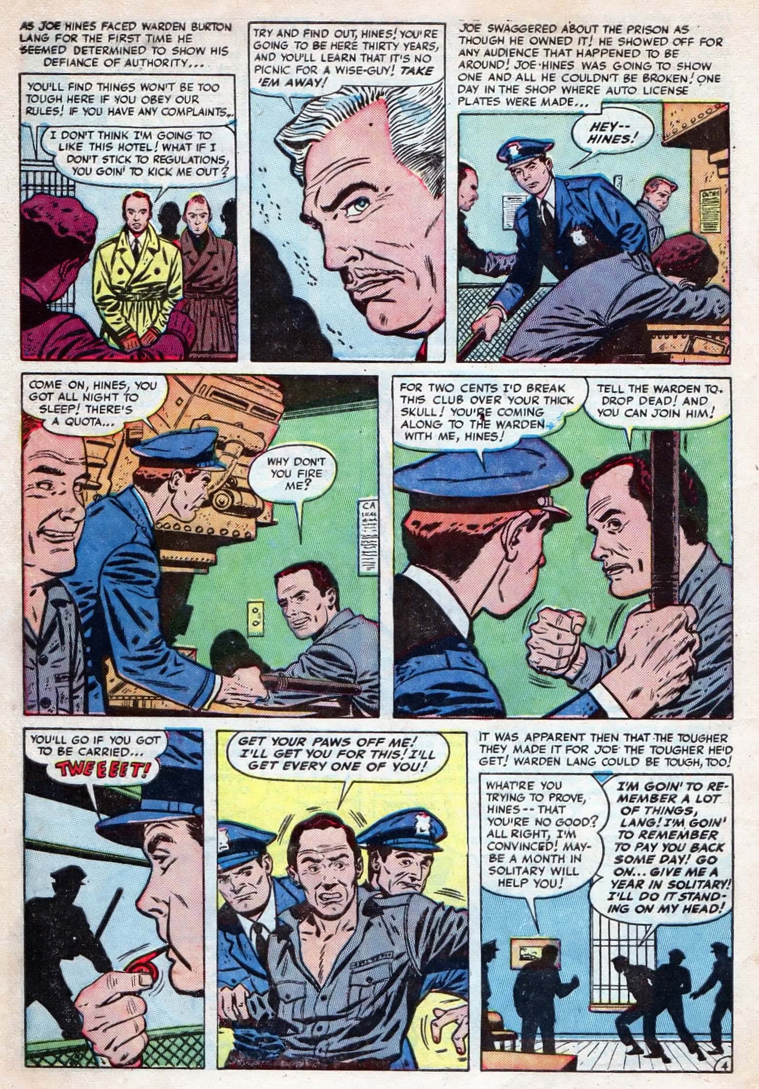 Read online Justice (1947) comic -  Issue #33 - 6