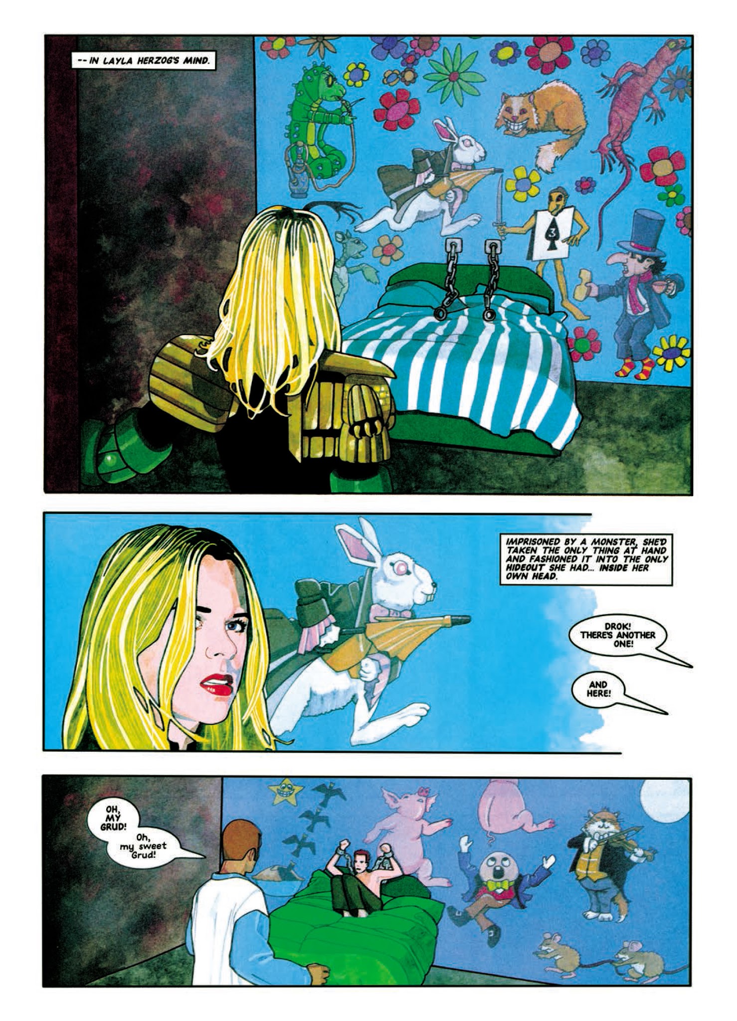 Read online Judge Anderson: The Psi Files comic -  Issue # TPB 3 - 146