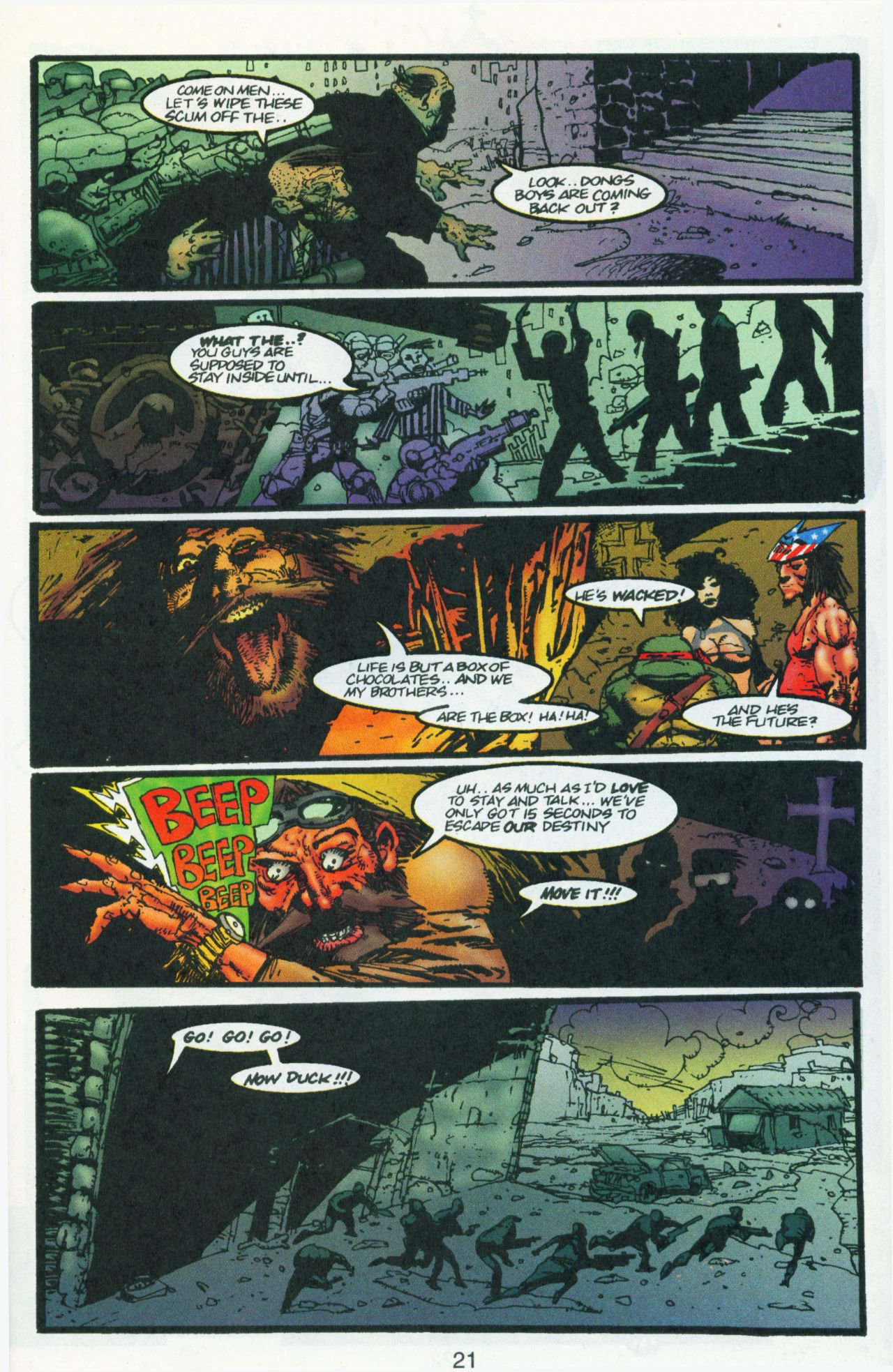 Read online Bodycount comic -  Issue #4 - 23