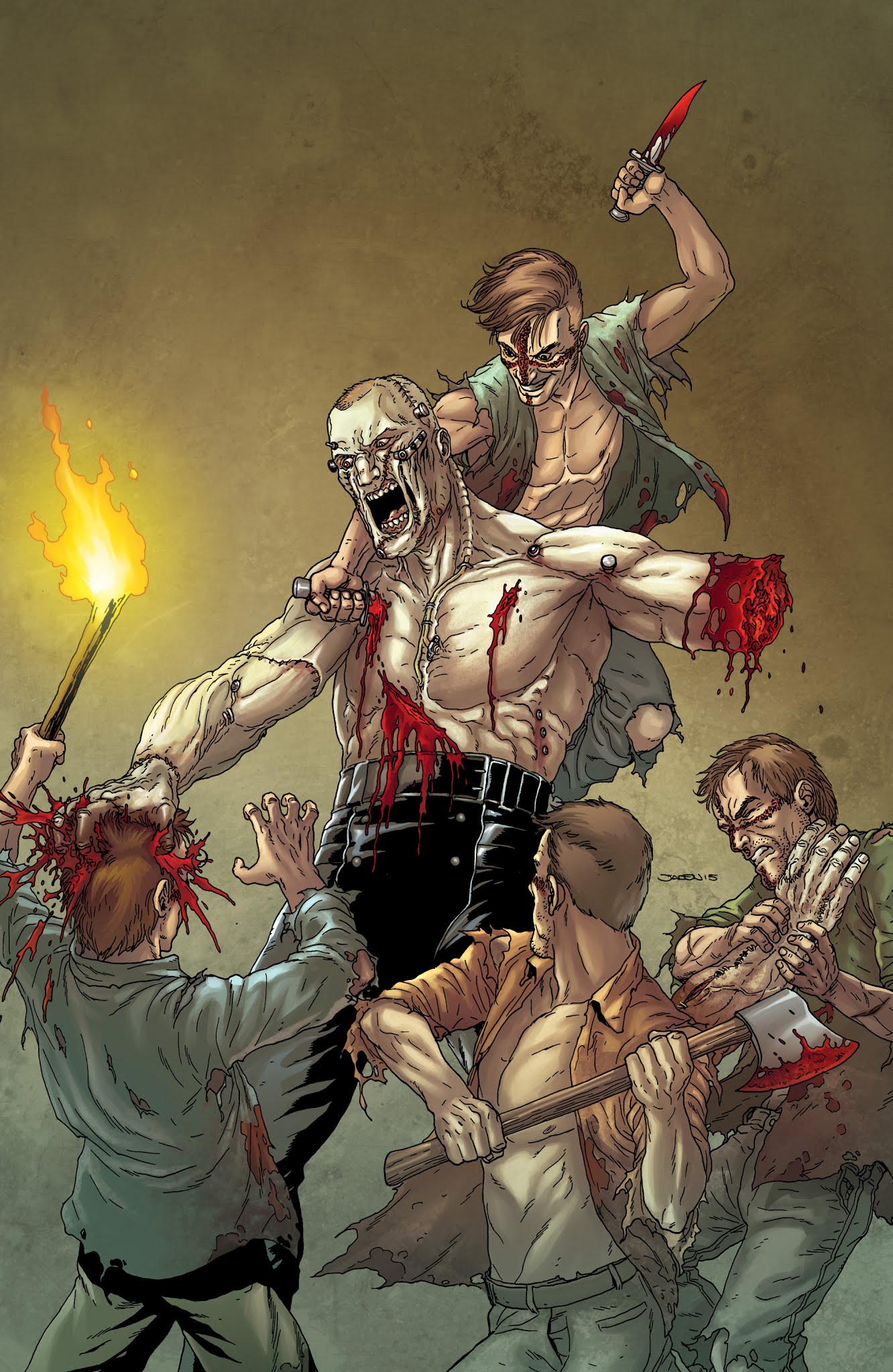 Read online Crossed Plus One Hundred: Mimic comic -  Issue #3 - 41