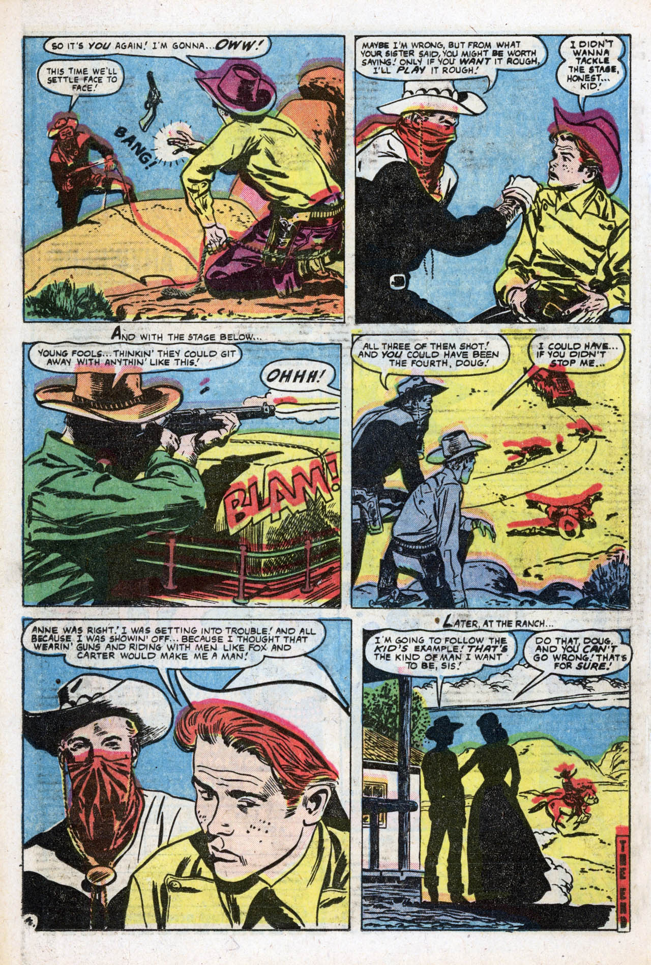 Read online The Outlaw Kid (1954) comic -  Issue #18 - 20