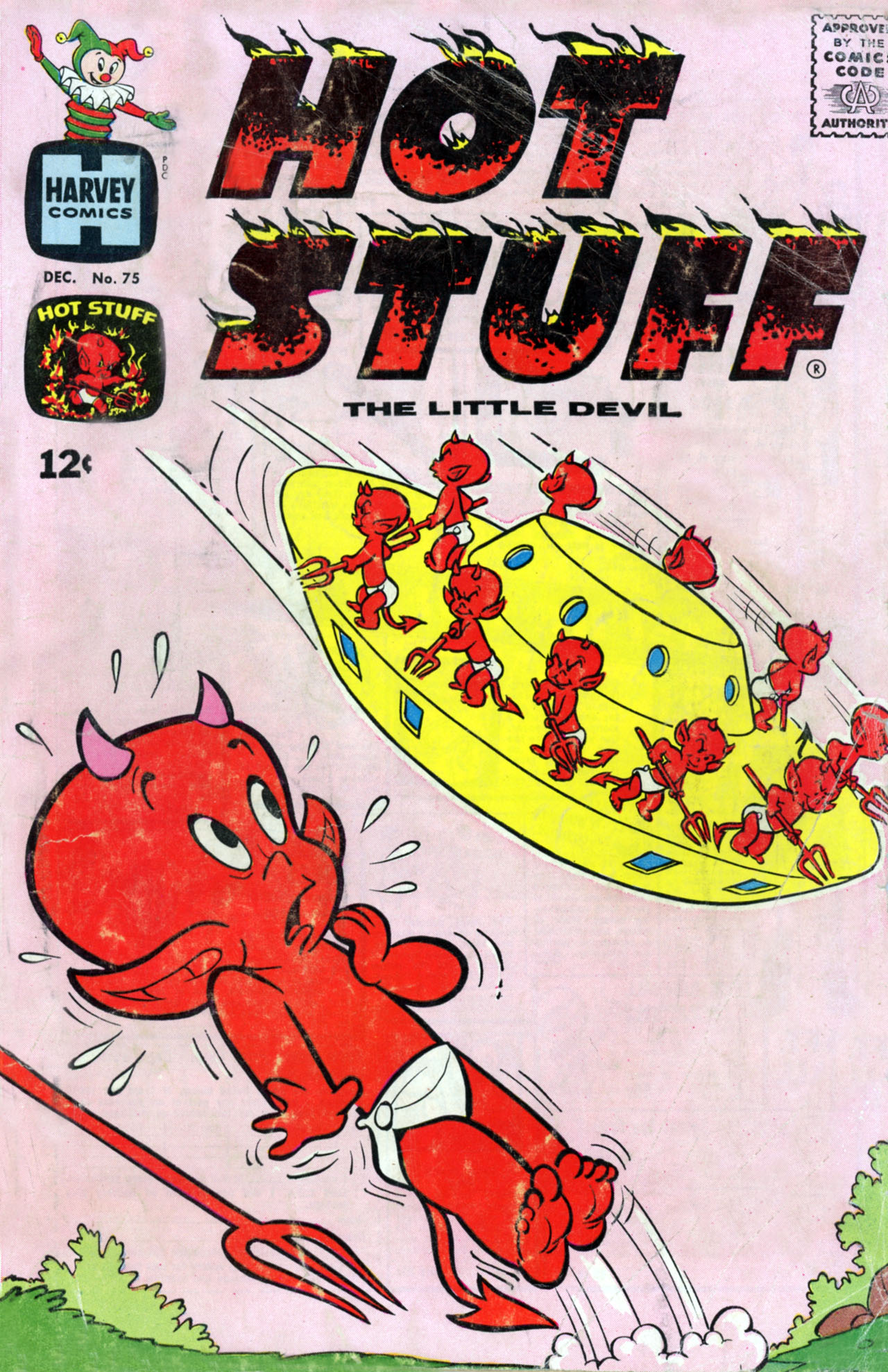 Read online Hot Stuff, the Little Devil comic -  Issue #75 - 1