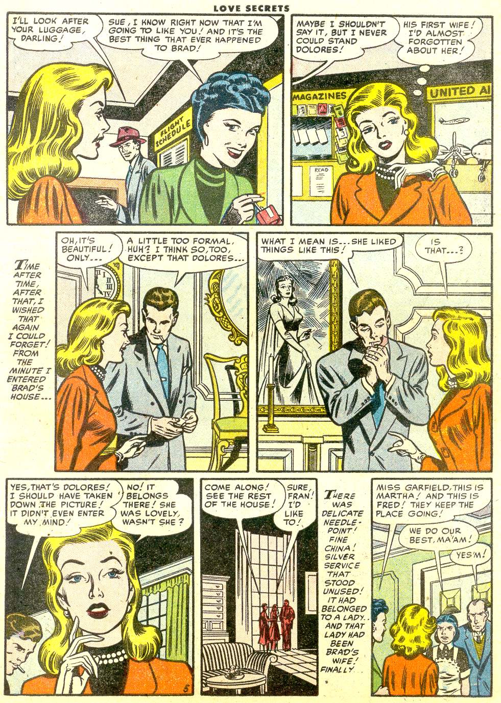 Read online Love Secrets (1953) comic -  Issue #45 - 7