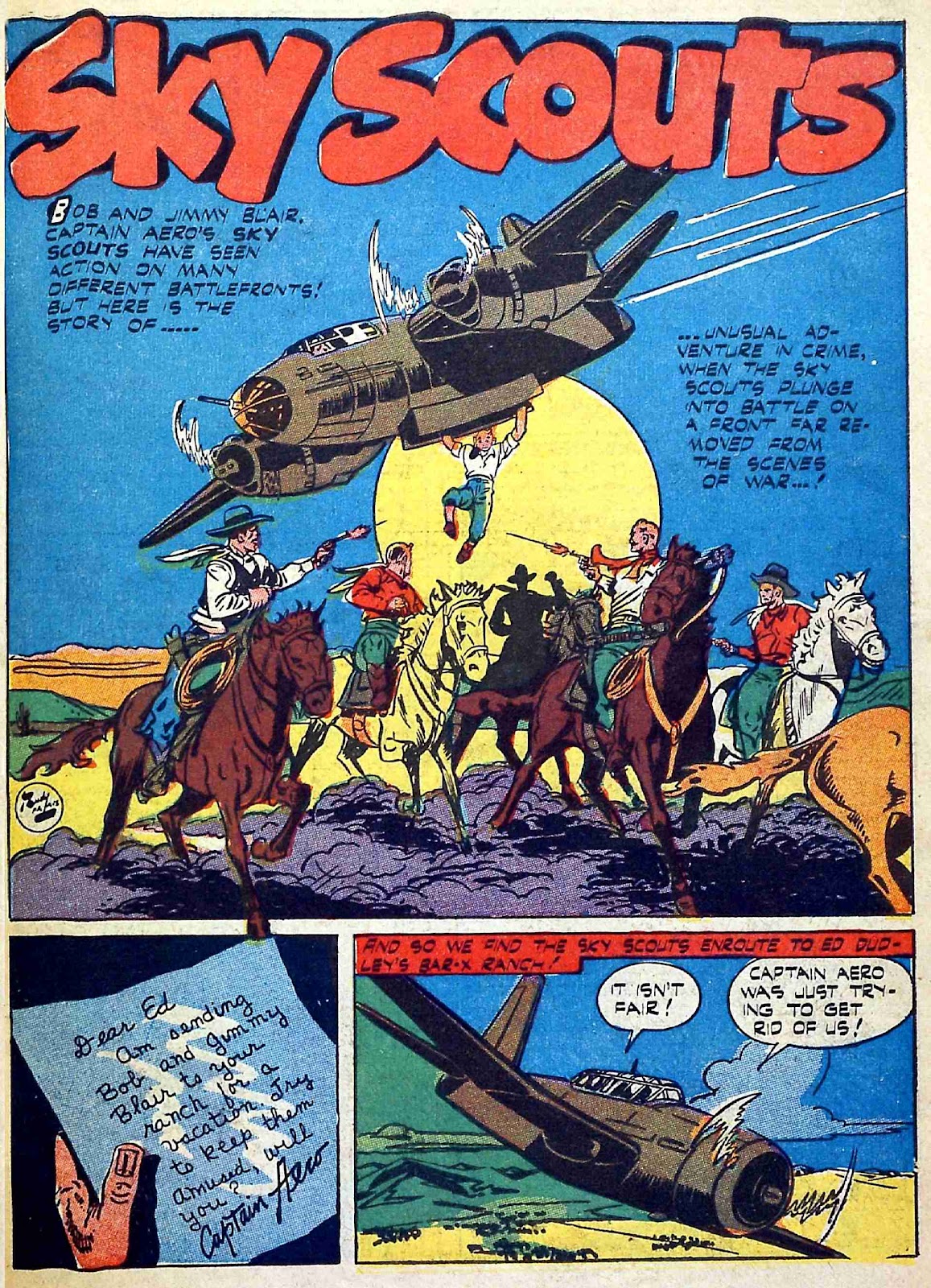 Captain Aero Comics issue 24 - Page 45