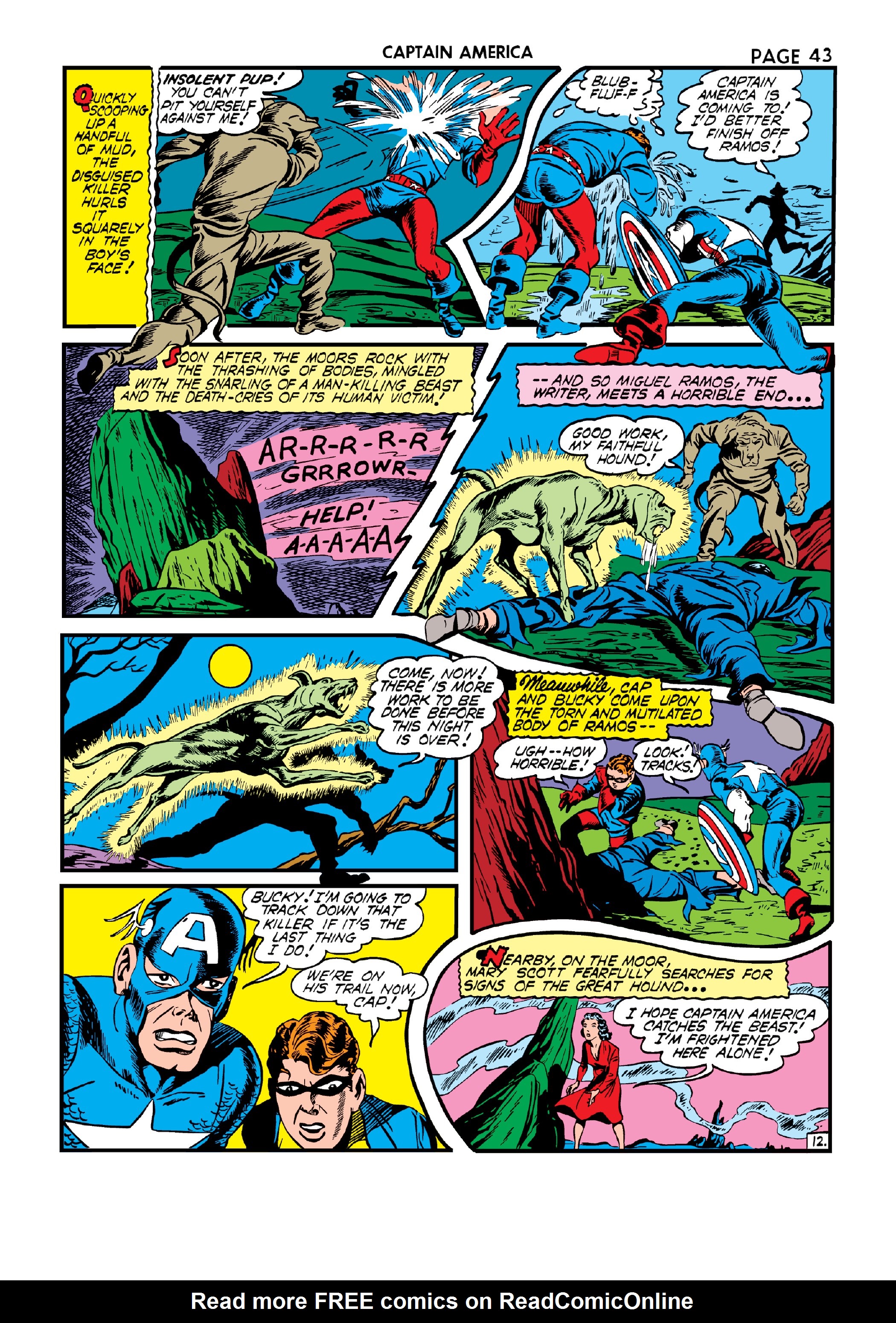 Read online Marvel Masterworks: Golden Age Captain America comic -  Issue # TPB 3 (Part 2) - 18