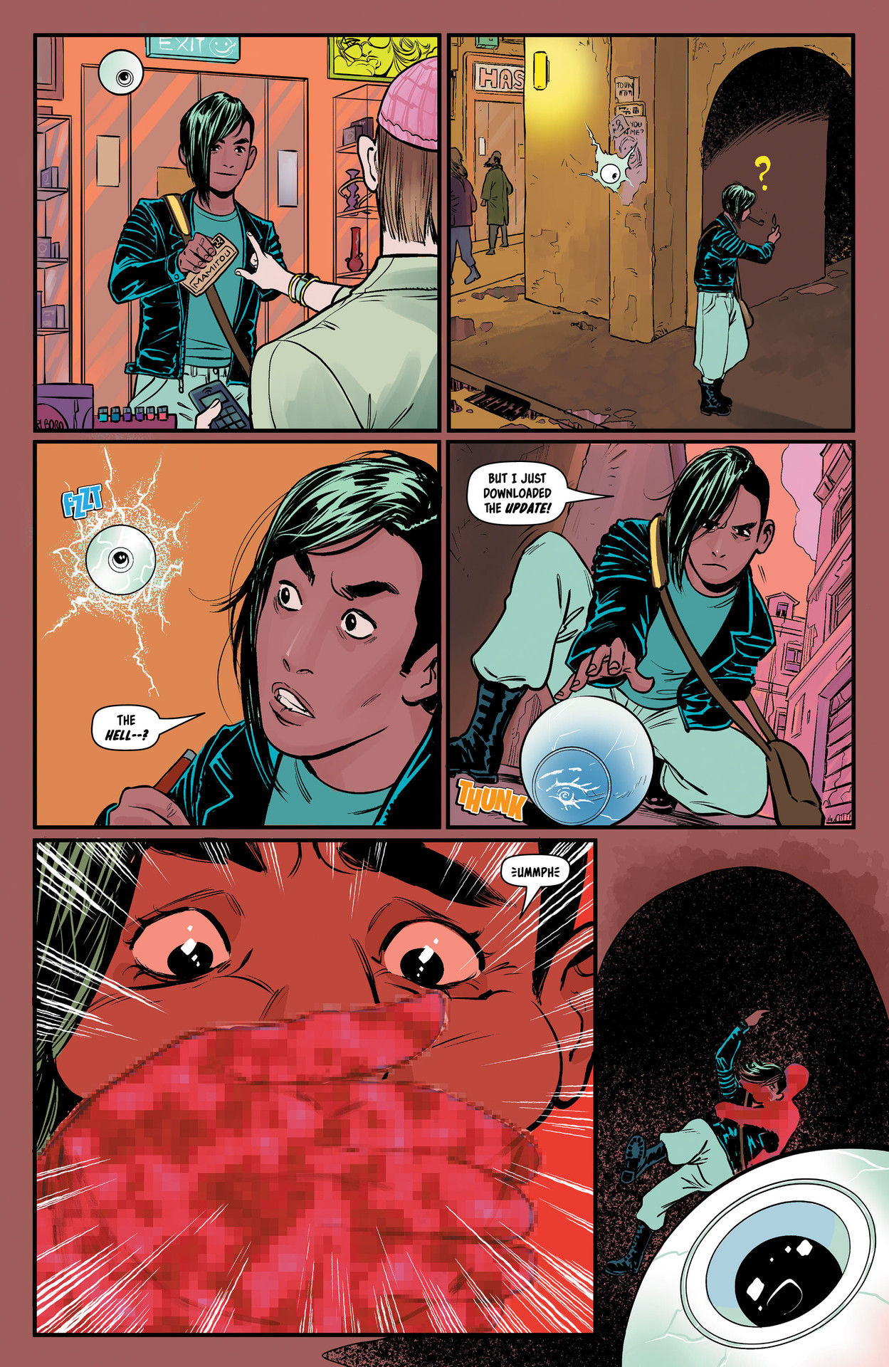 Read online Bylines in Blood comic -  Issue #4 - 11