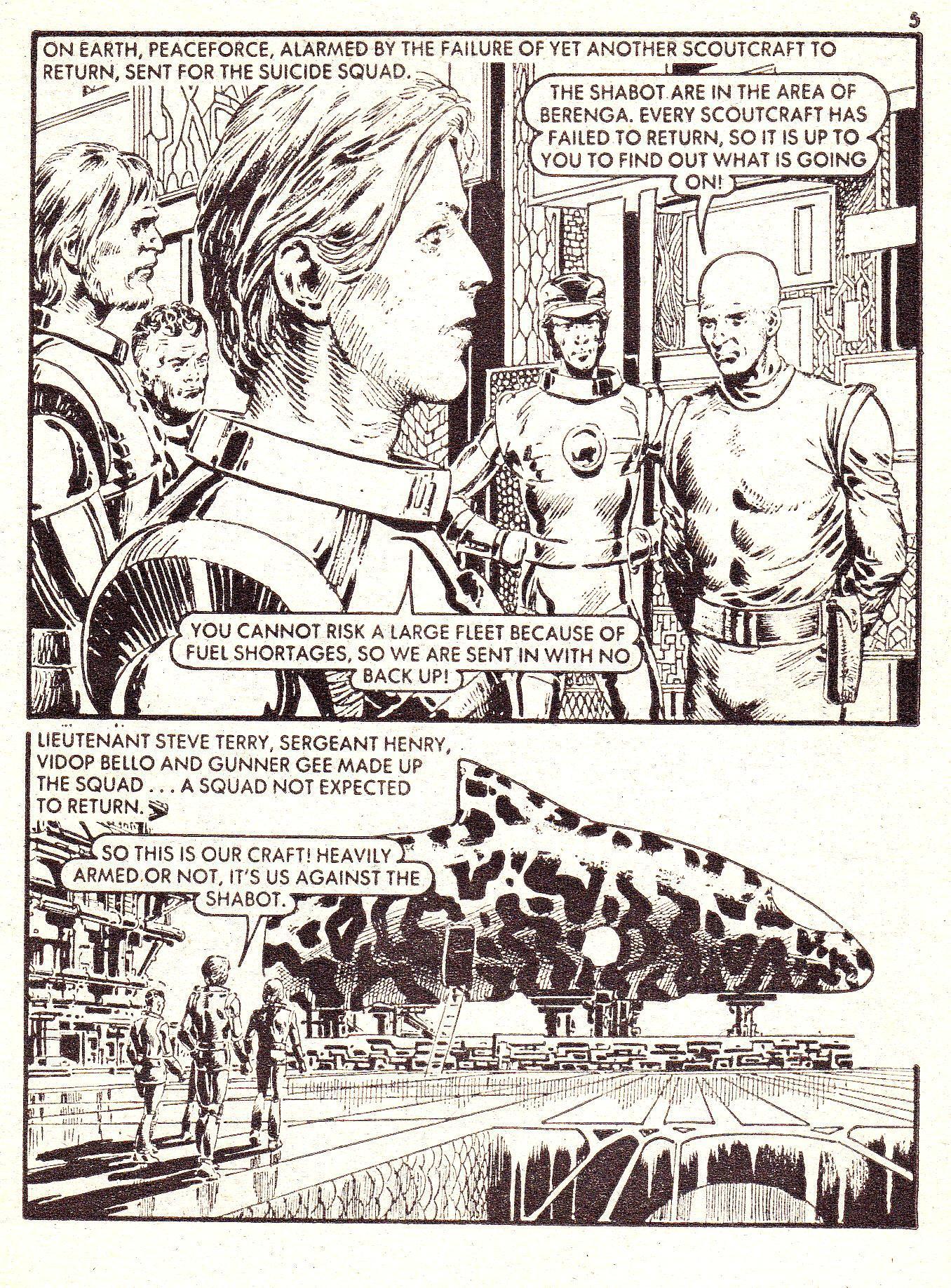 Read online Starblazer comic -  Issue #75 - 5