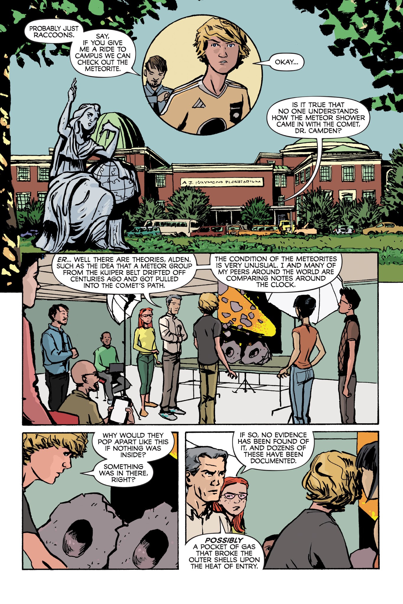 Read online Meteor Men comic -  Issue # TPB - 50