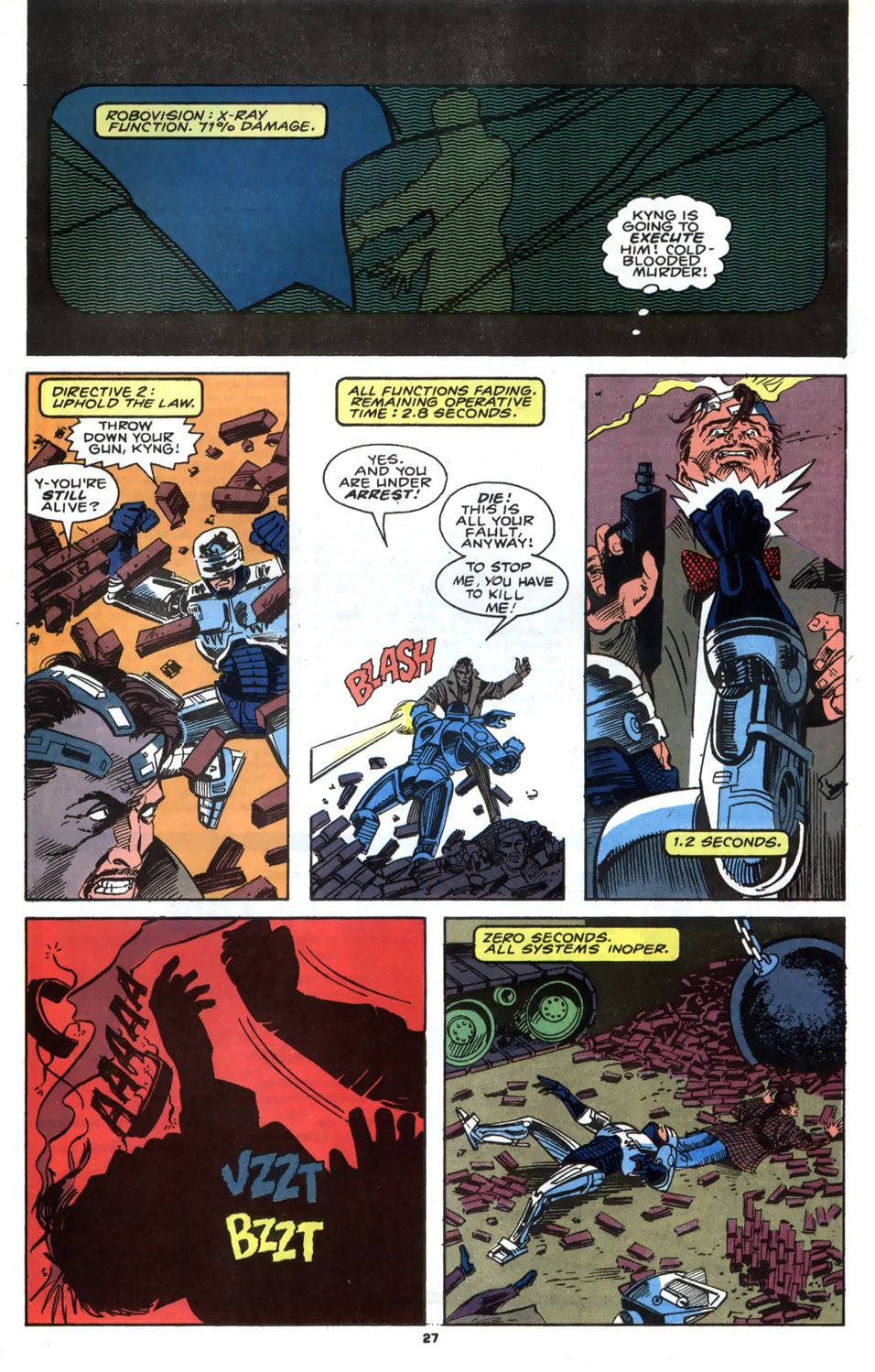 Read online Robocop (1990) comic -  Issue #4 - 22