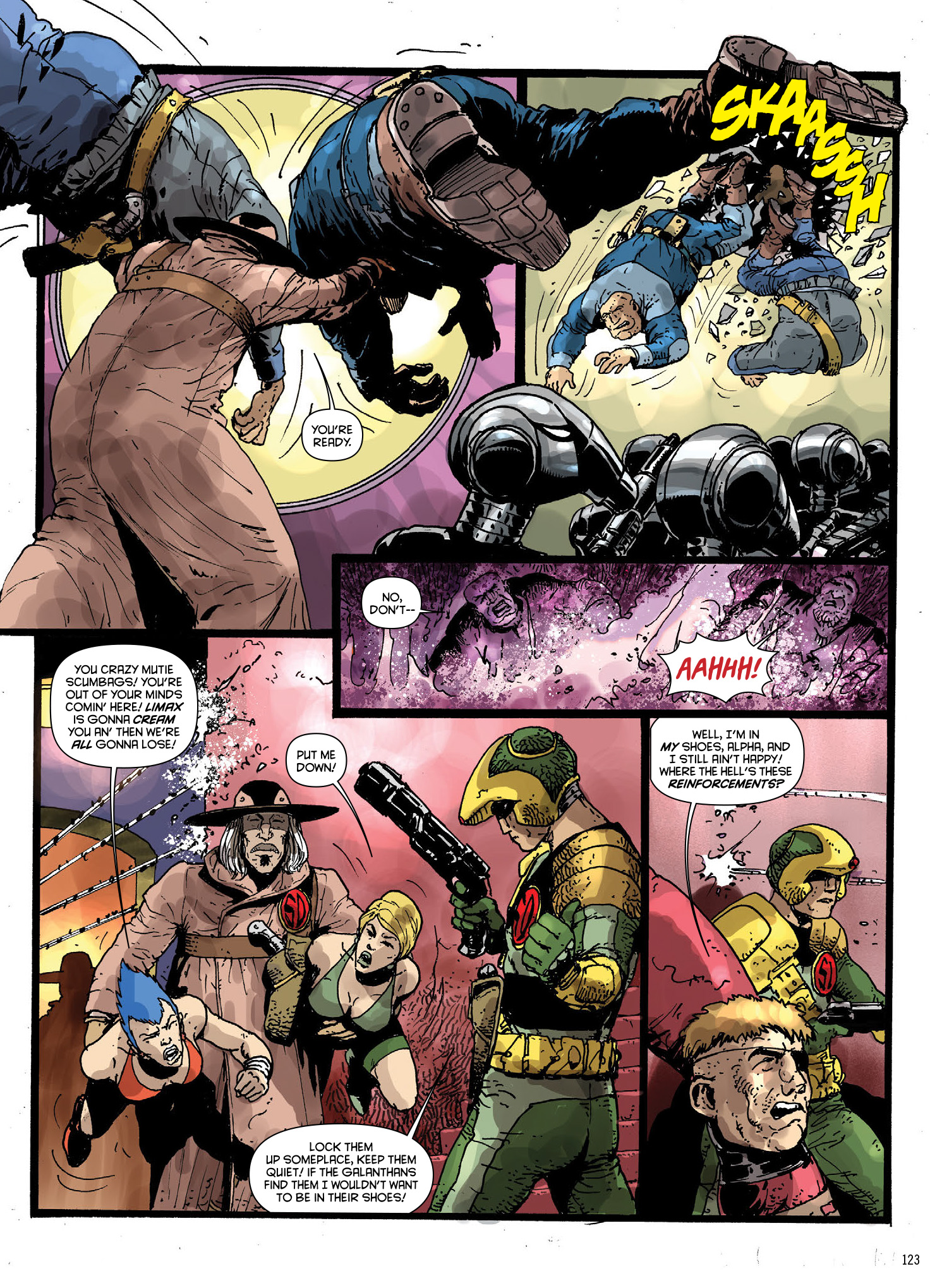 Read online Strontium Dog: Repo Men comic -  Issue # TPB - 125