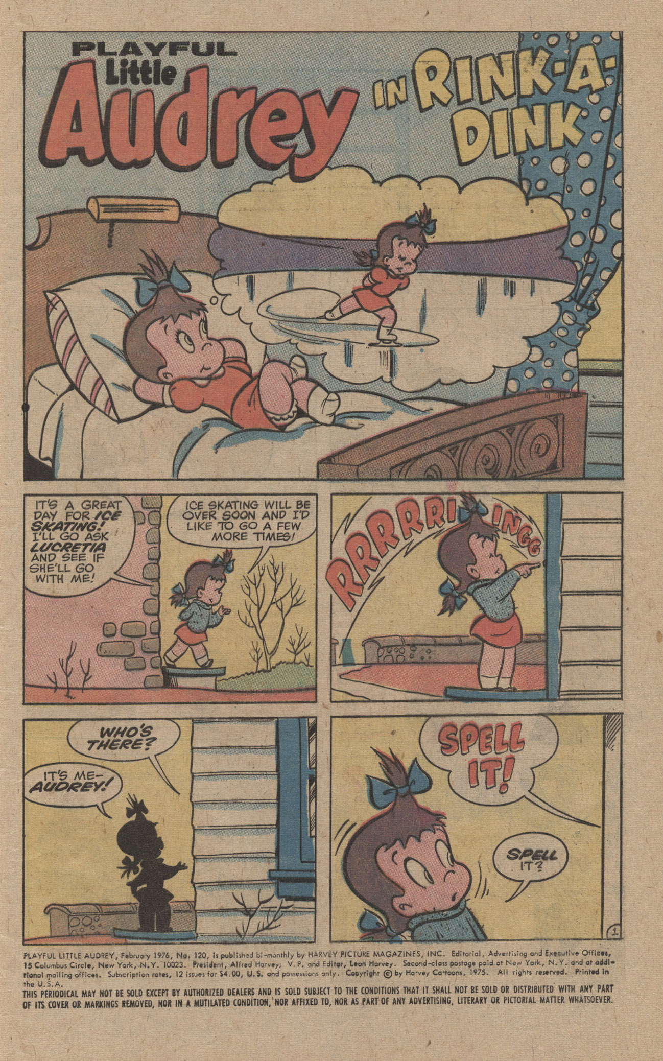 Read online Playful Little Audrey comic -  Issue #120 - 5