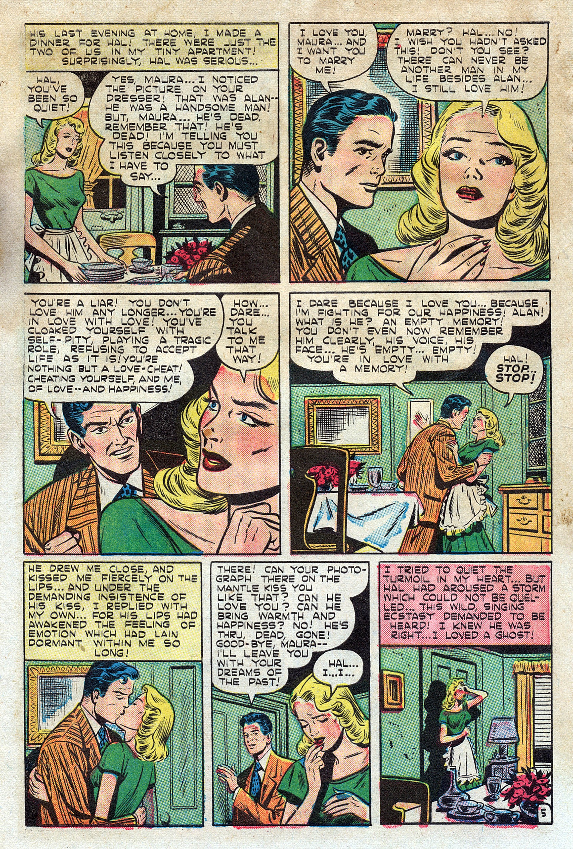 Read online Love Secrets (1949) comic -  Issue #2 - 7